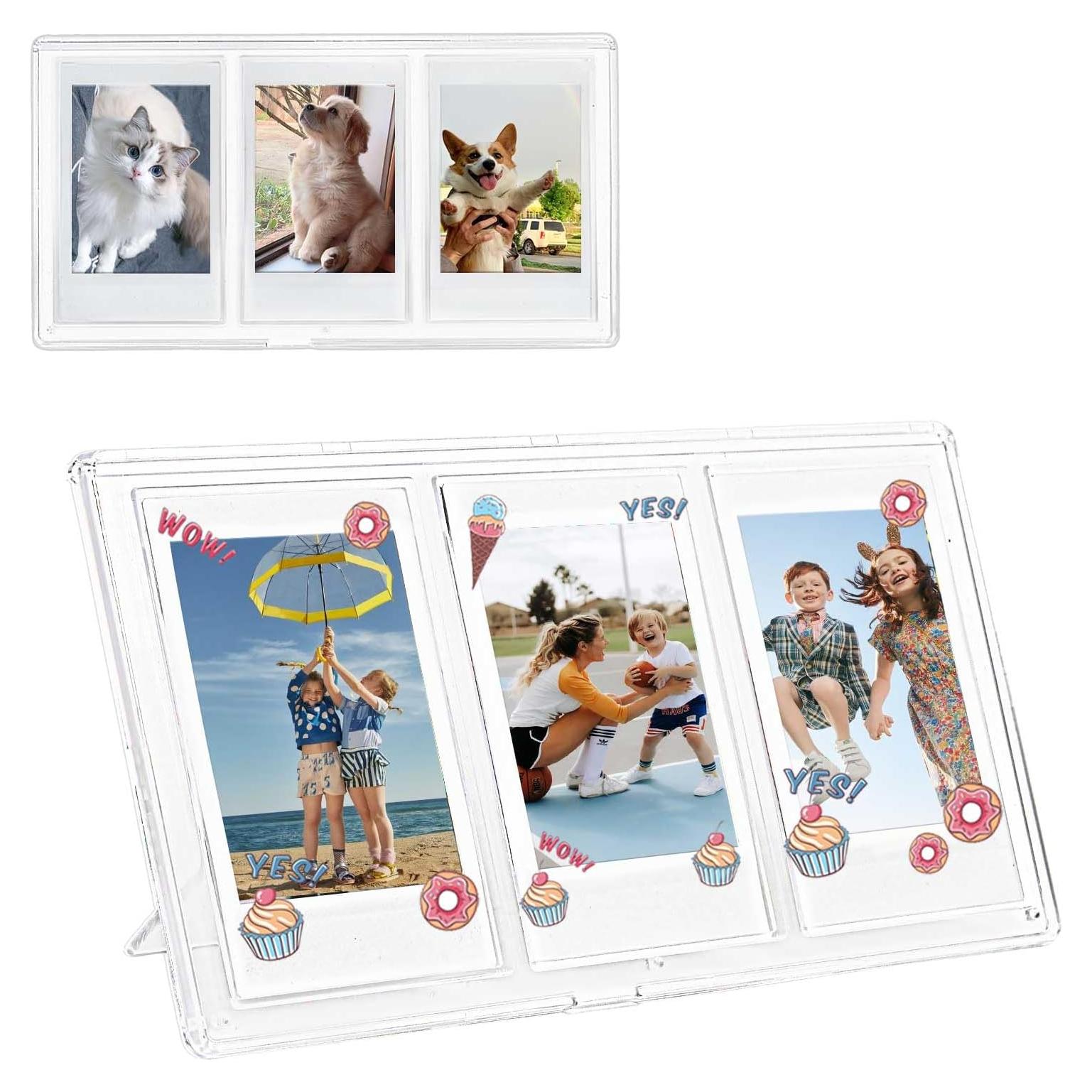 Marcos de fotos 2x3 WOGOZAN para Fujifilm Instax Mini - 2 paquetes