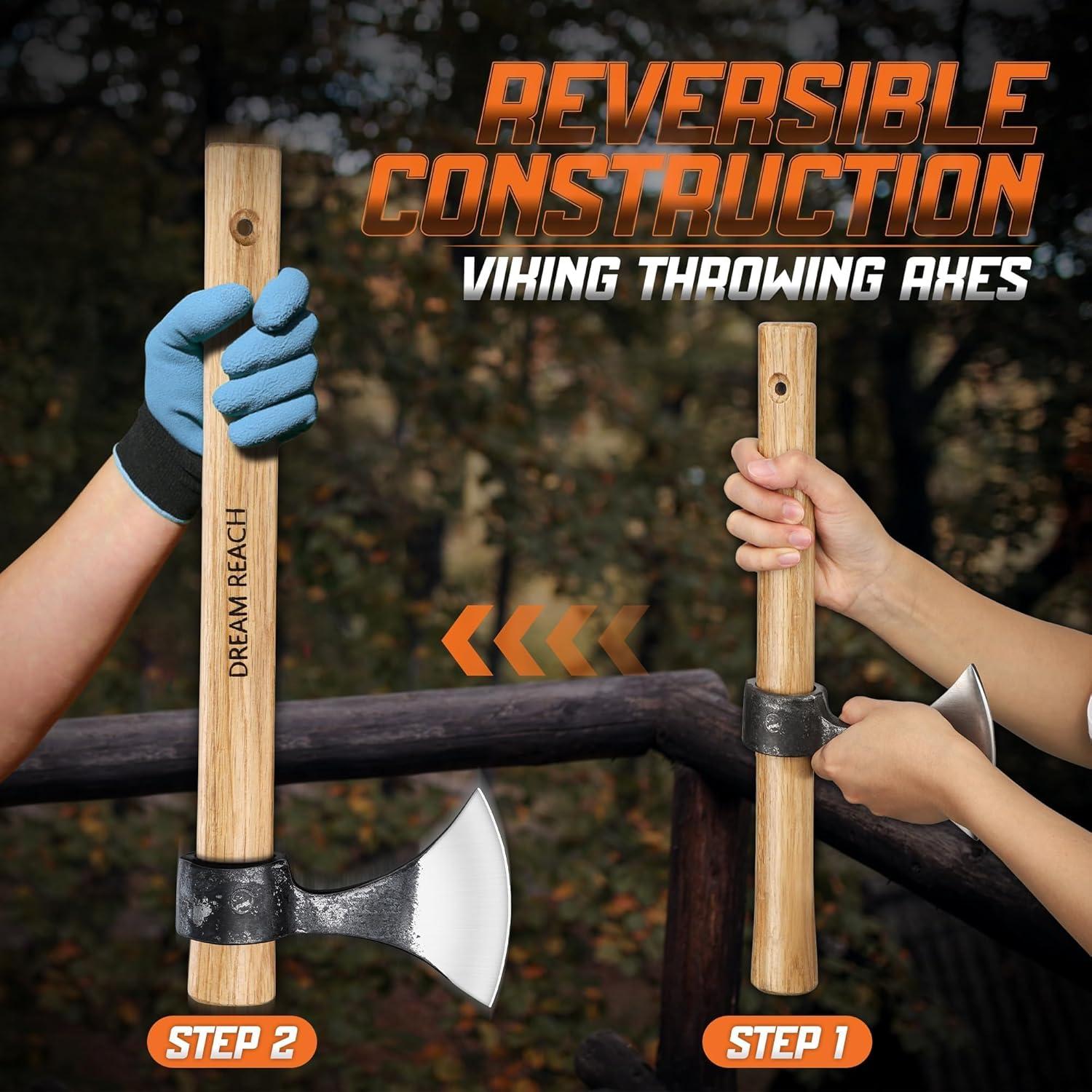 Conjunto de Hachas de Lanzamiento Dream Reach 2 Pack 38 cm