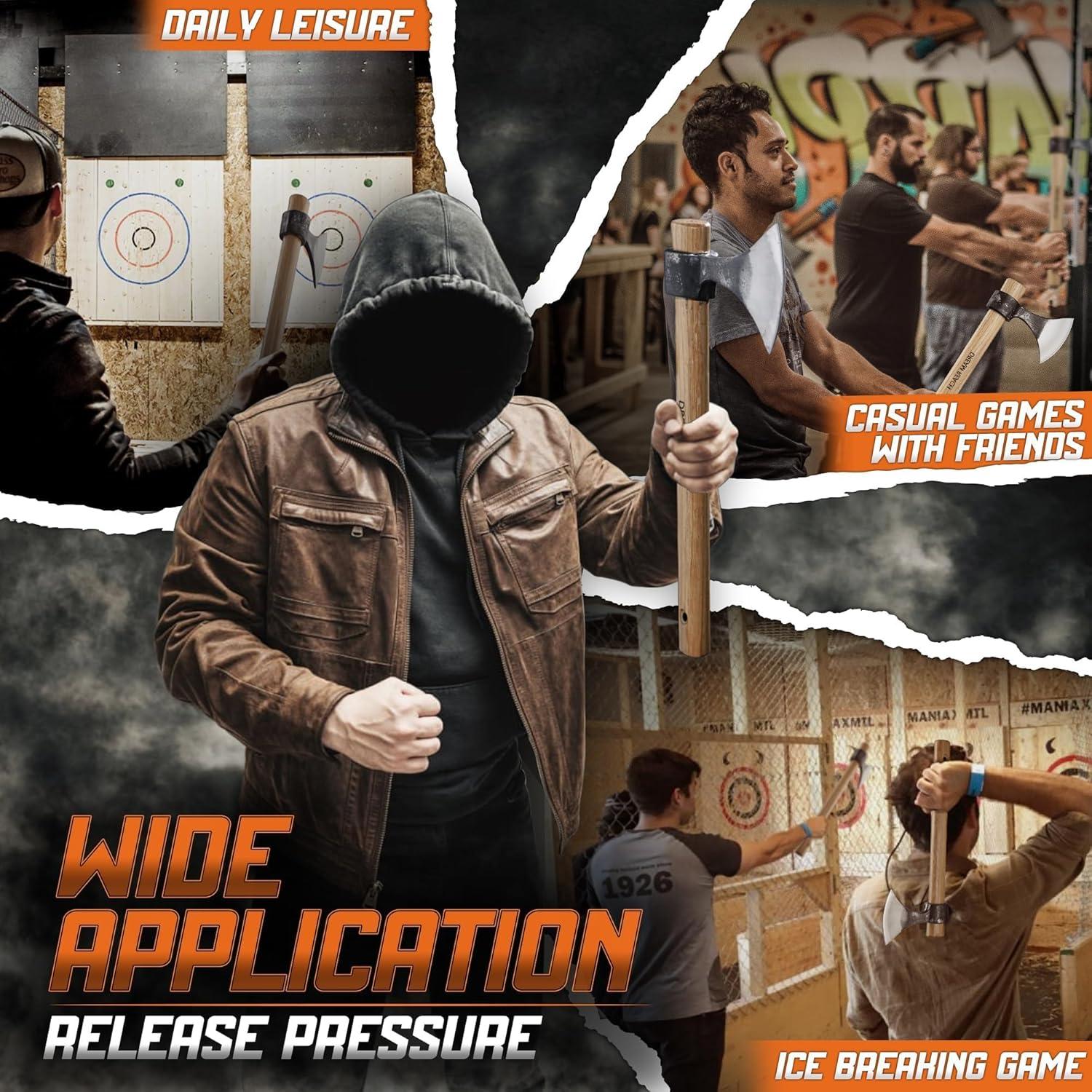 Conjunto de Hachas de Lanzamiento Dream Reach 2 Pack 38 cm