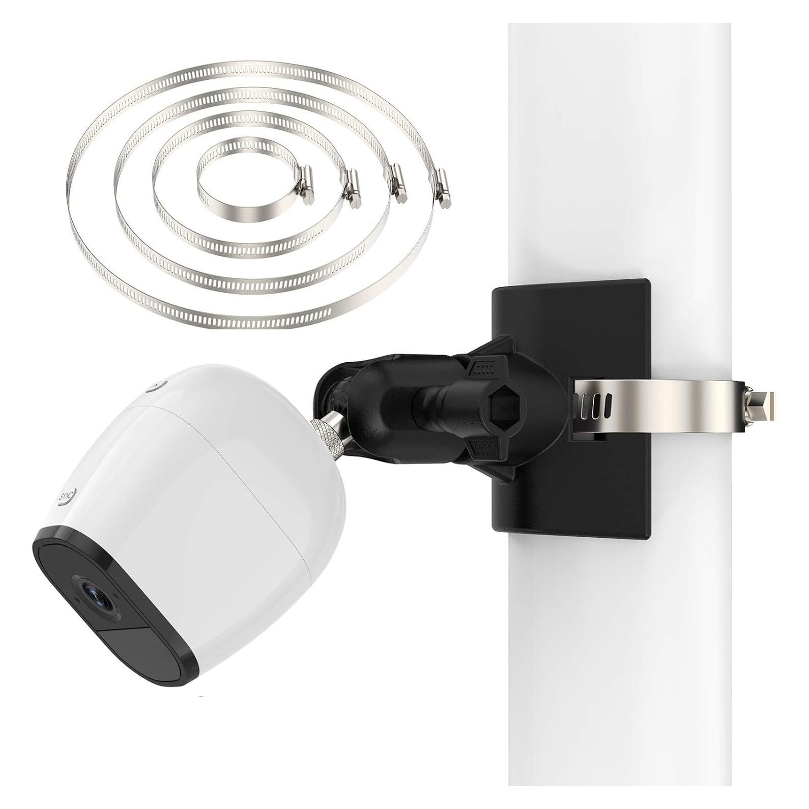 Soporte Universal para Montaje en Poste Koroao - Negro