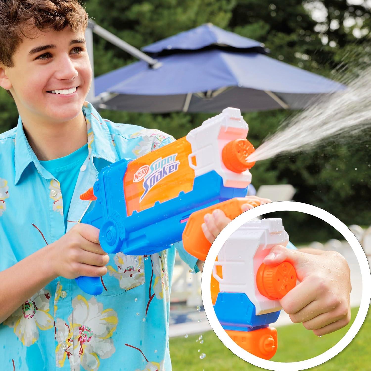 Lanzador de Agua Nerf Super Soaker Flip Fill 887ml 4 Estilos
