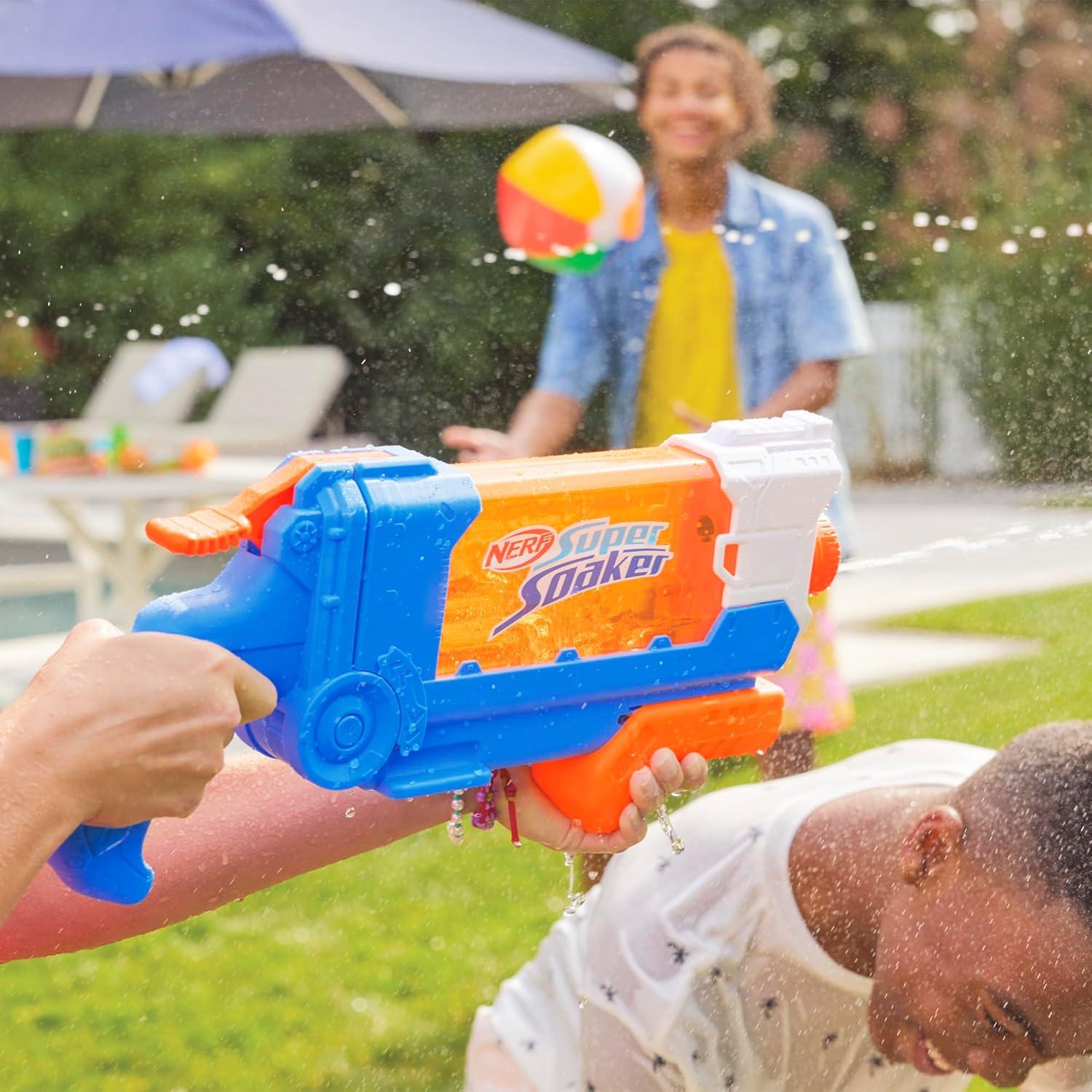 Lanzador de Agua Nerf Super Soaker Flip Fill 887ml 4 Estilos