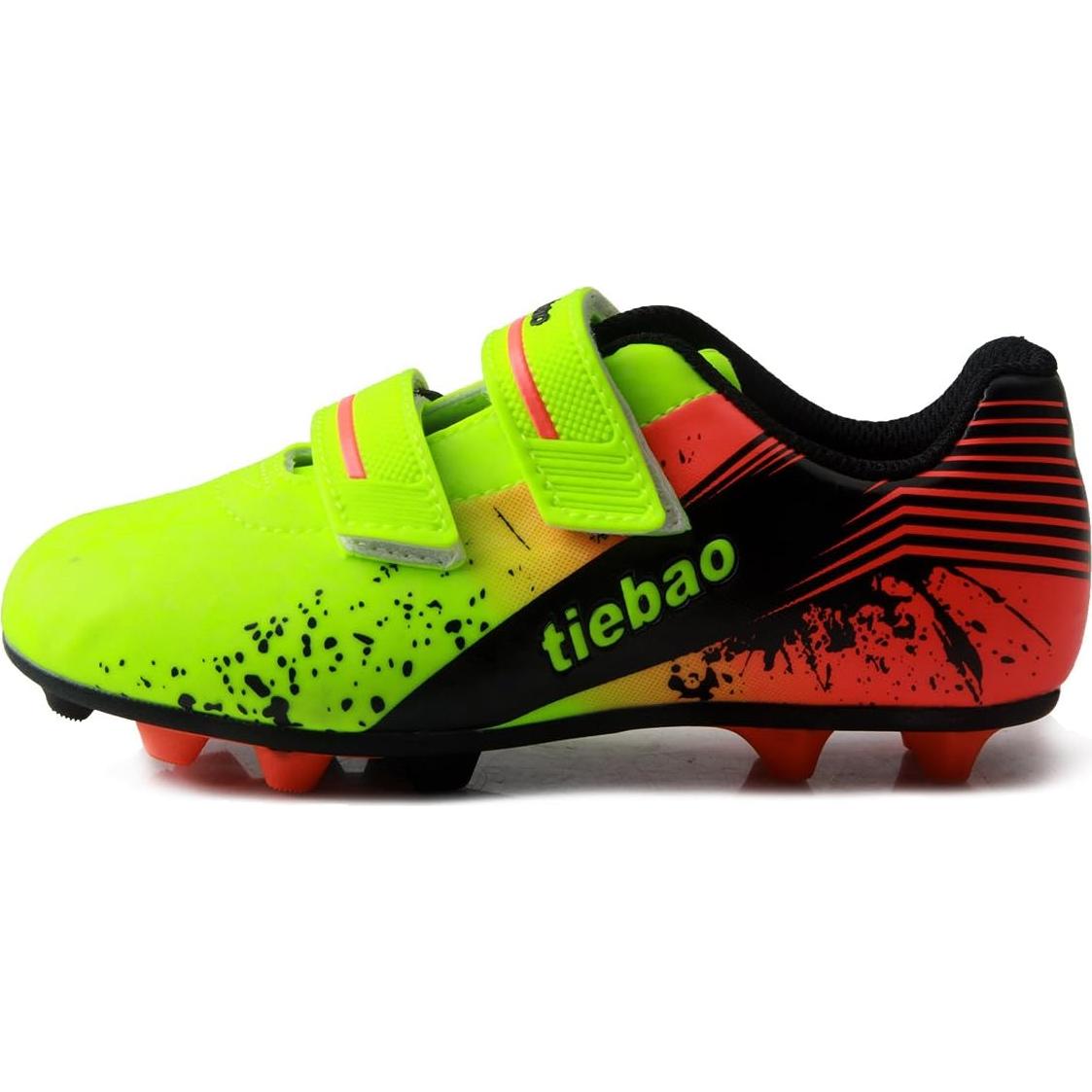 Botas de Fútbol T&B para Niños con Velcro y Suela Firme 12.5