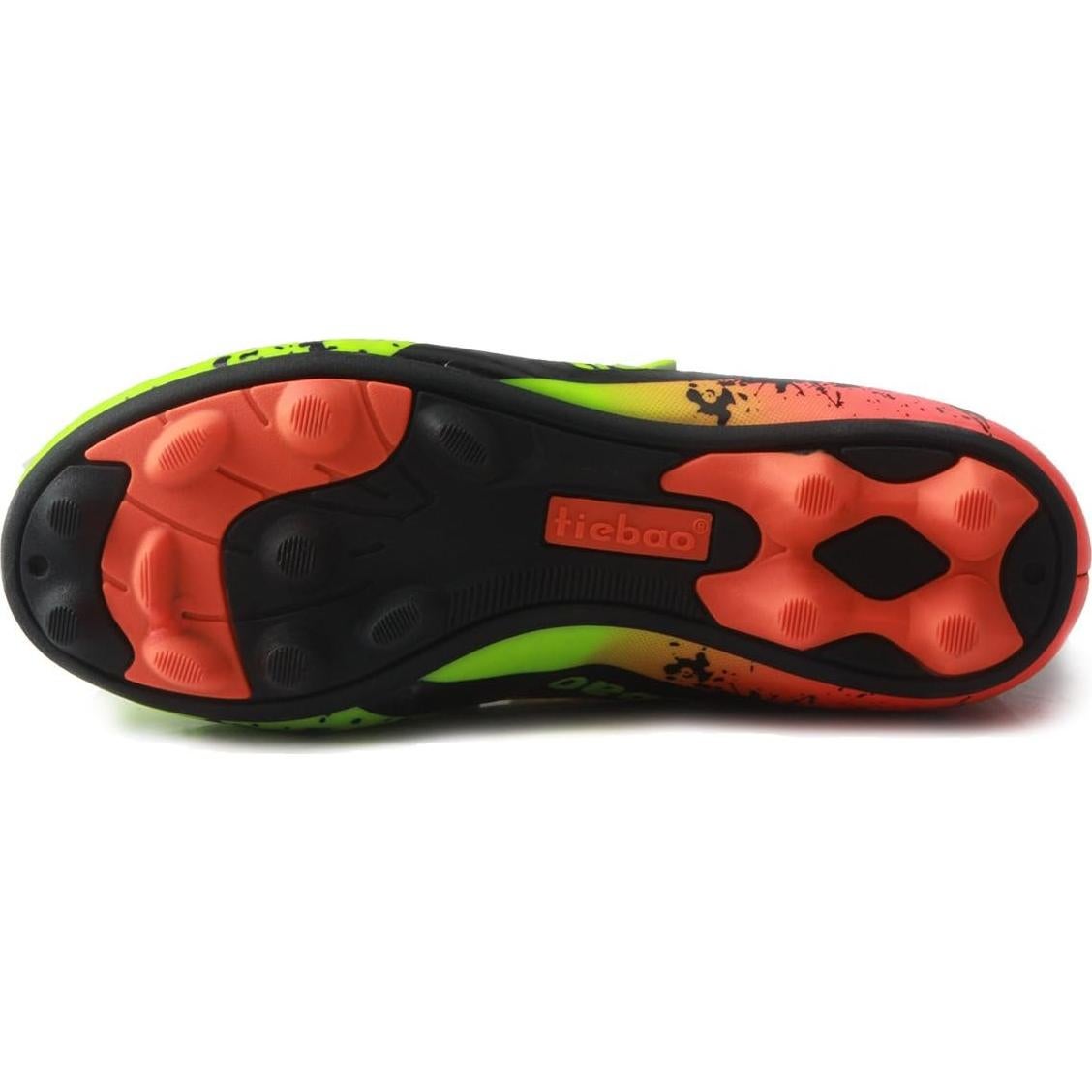 Botas de Fútbol T&B para Niños con Velcro y Suela Firme 12.5