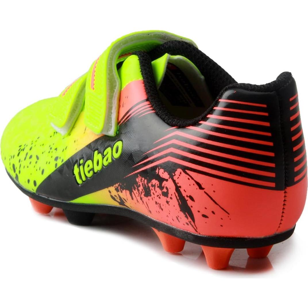 Botas de Fútbol T&B para Niños con Velcro y Suela Firme 12.5