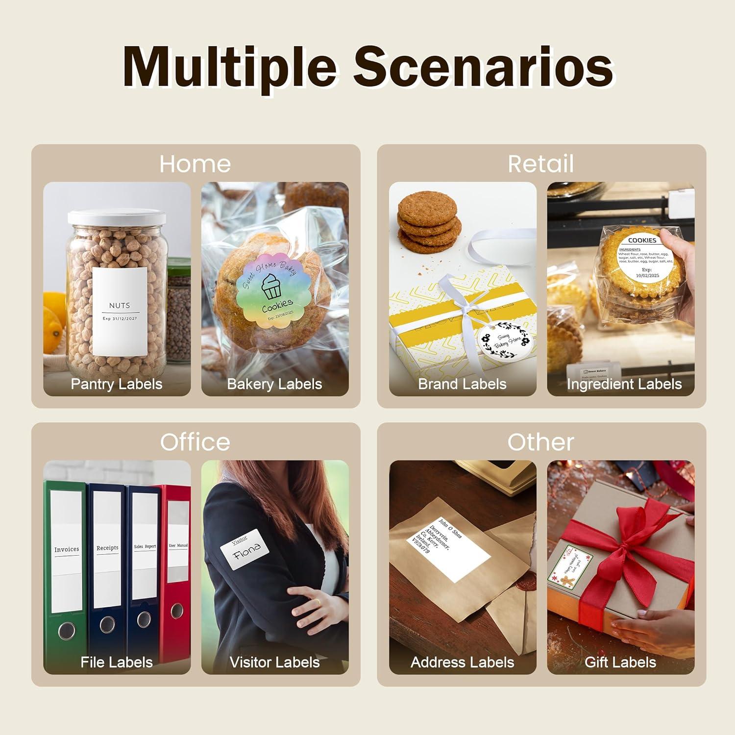 Impresora de Etiquetas Phomemo M150 Bluetooth Portátil 20-50mm