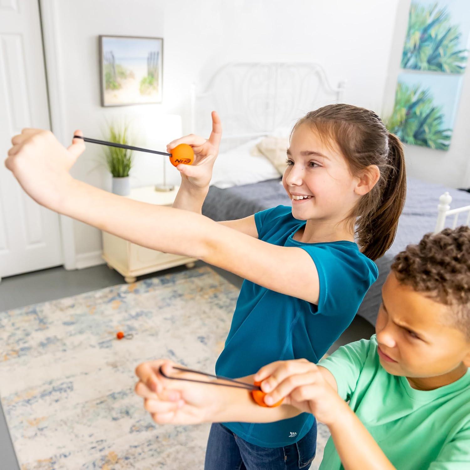 Objetivo Inflable NERF Fling n' Score - 60,96 cm - Negro/Naranja