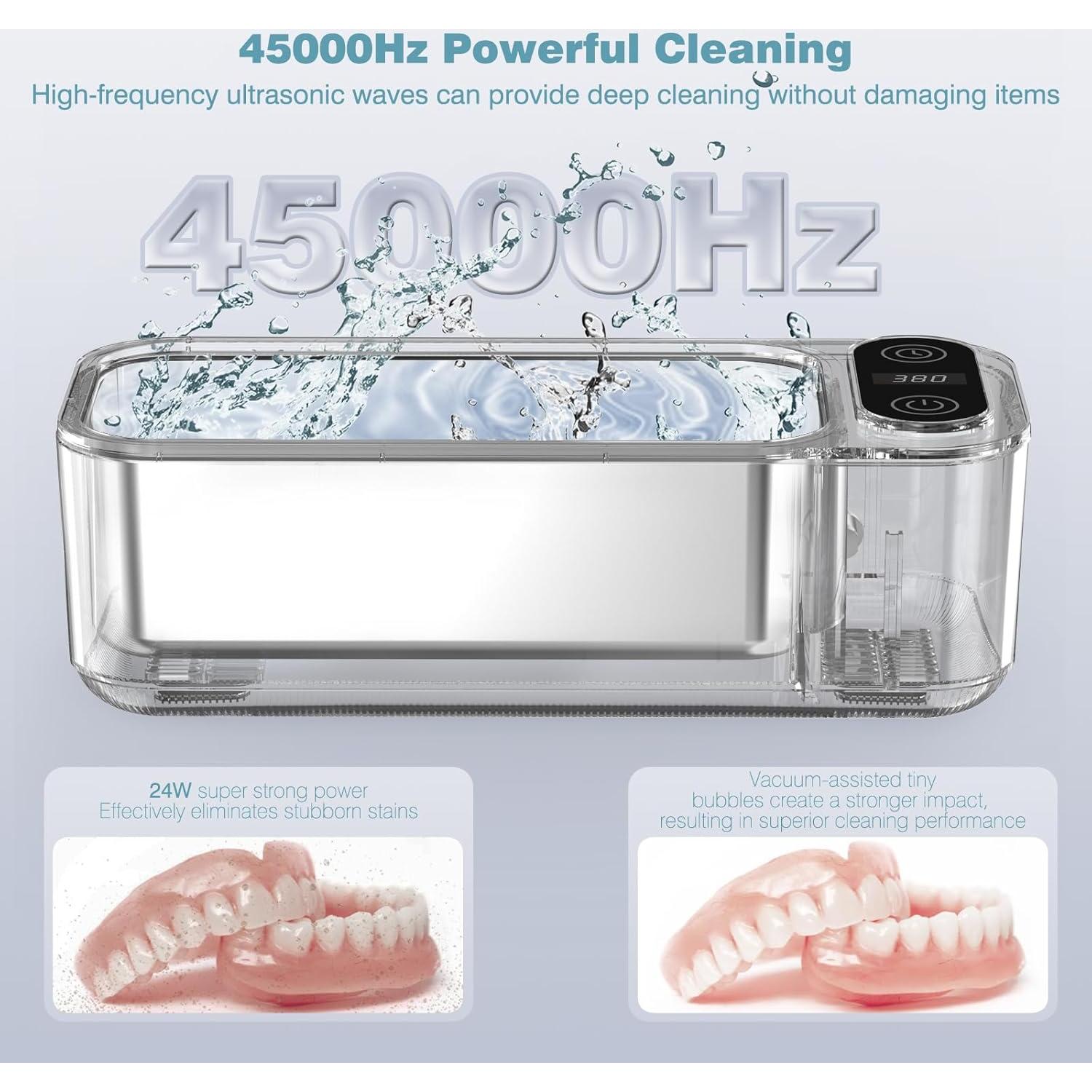 Limpiador Ultrasónico SWAREY 680ML para Joyería y Gafas