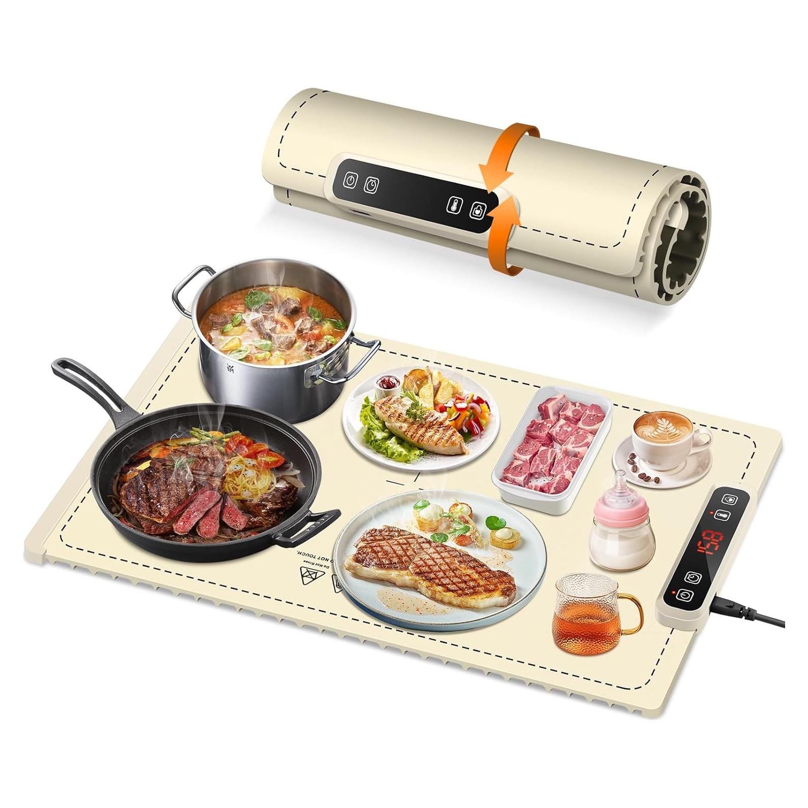 Alfombrilla Calentadora Eléctrica ByNaRIX Beige 40.96x13cm