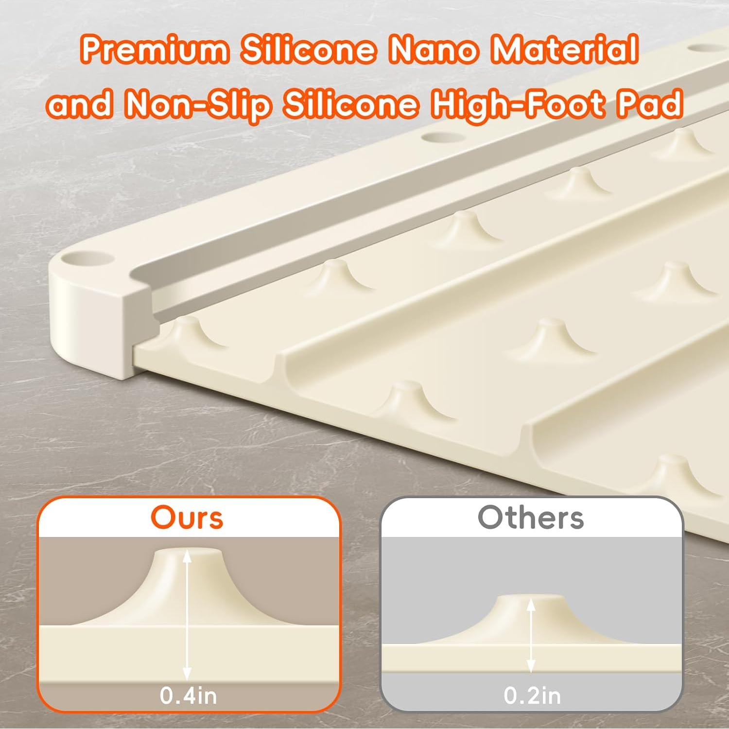 Alfombrilla Calentadora Eléctrica ByNaRIX Beige 40.96x13cm