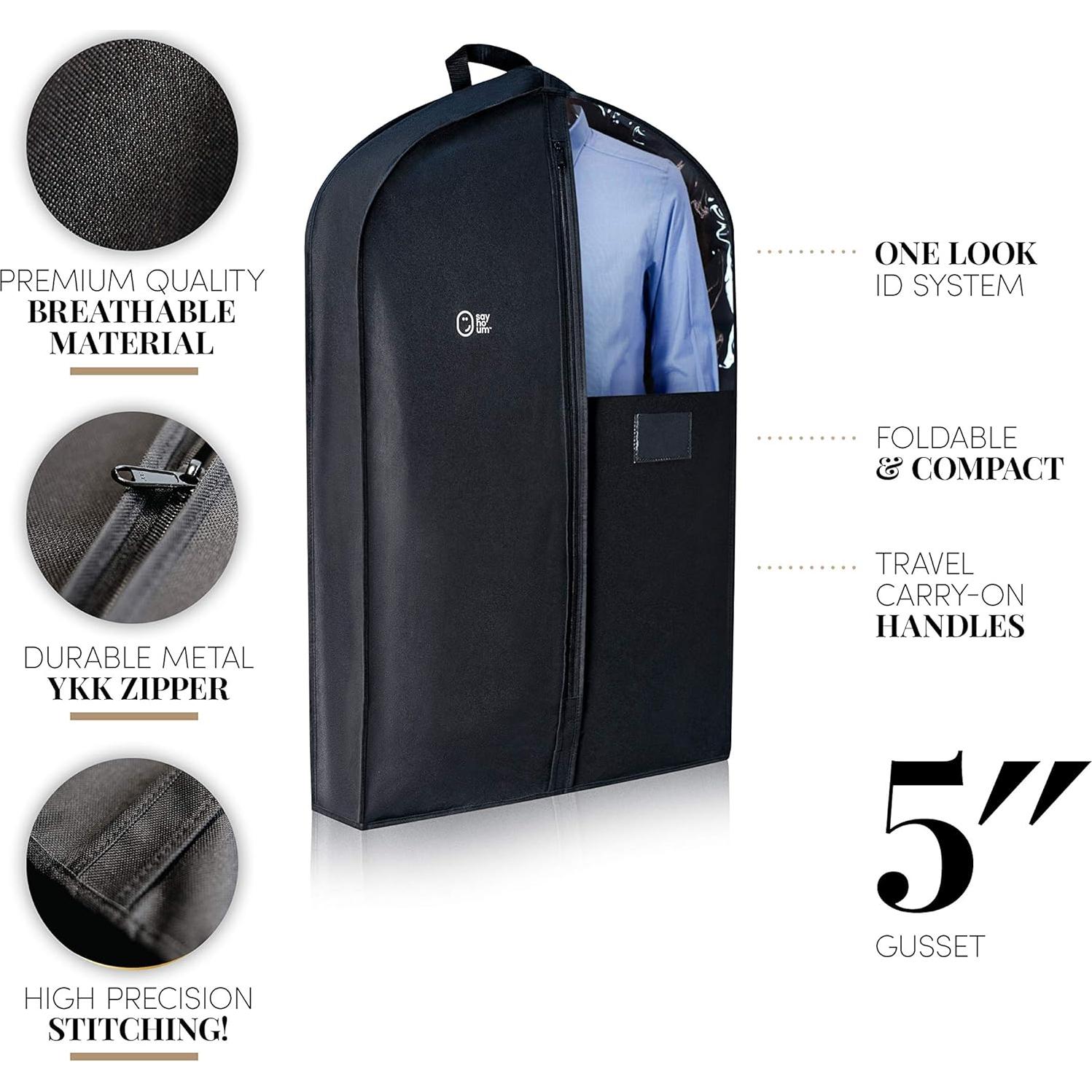 Bolsa de Ropa de Almacenamiento SAY HO UM 101.6 cm Transpirable