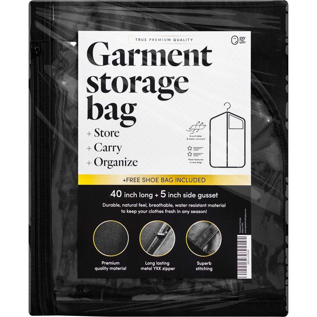 Bolsa de Ropa de Almacenamiento SAY HO UM 101.6 cm Transpirable