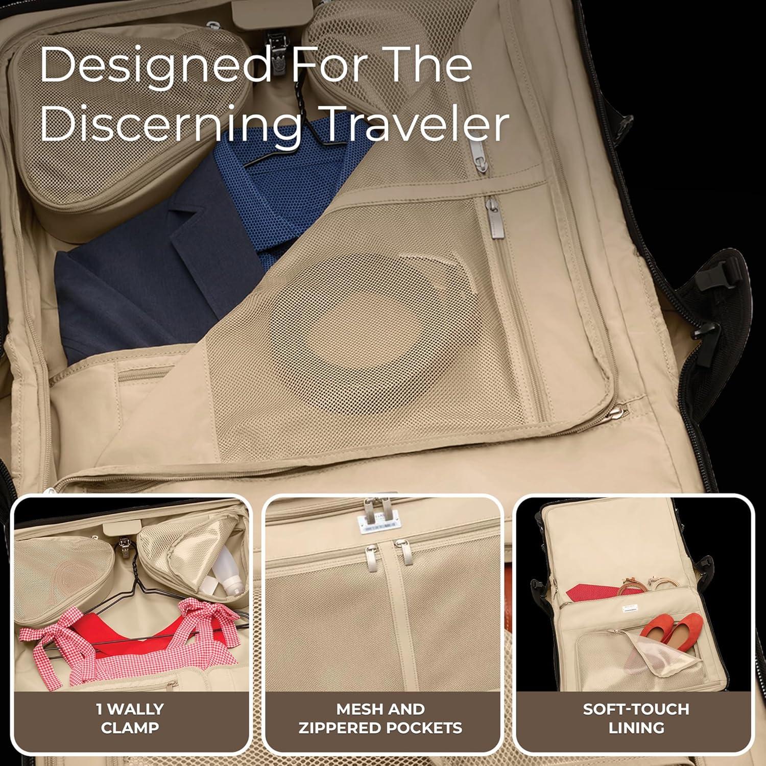 Maleta de Mano Briggs & Riley 21" Spinner Ropa Negra