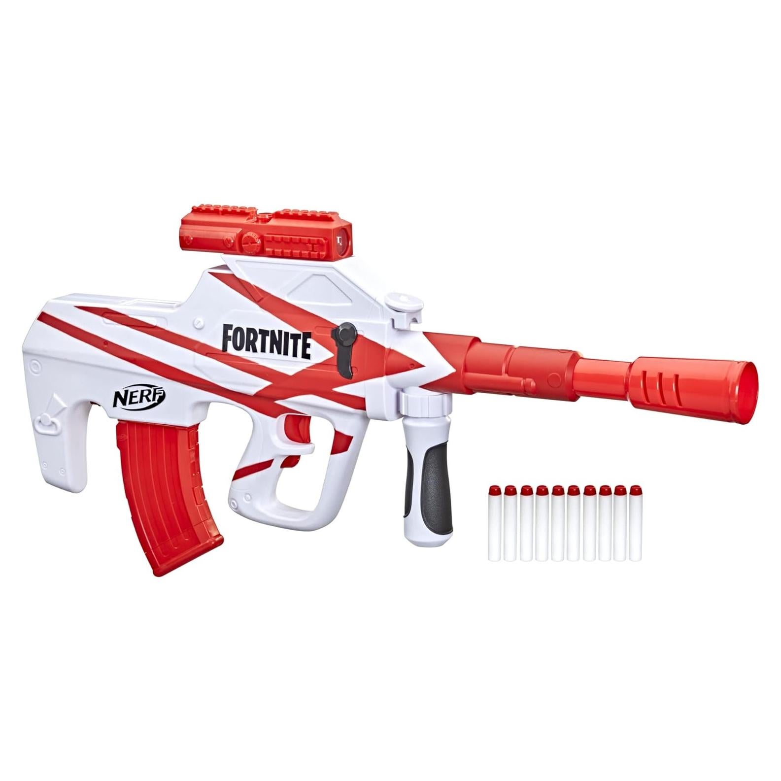 Lanzador Nerf Fortnite B-AR Motorizado 10 Dardos Hasbro