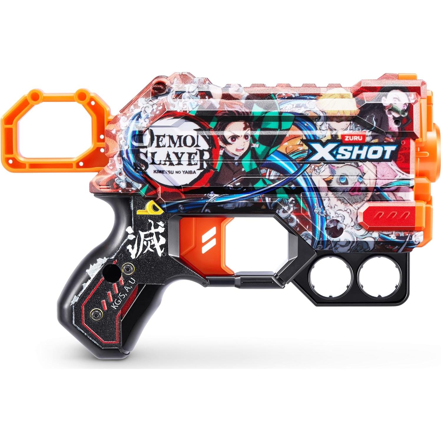 Blaster de Espuma X-Shot Skins Menace Demon Slayer - 16 Dardos