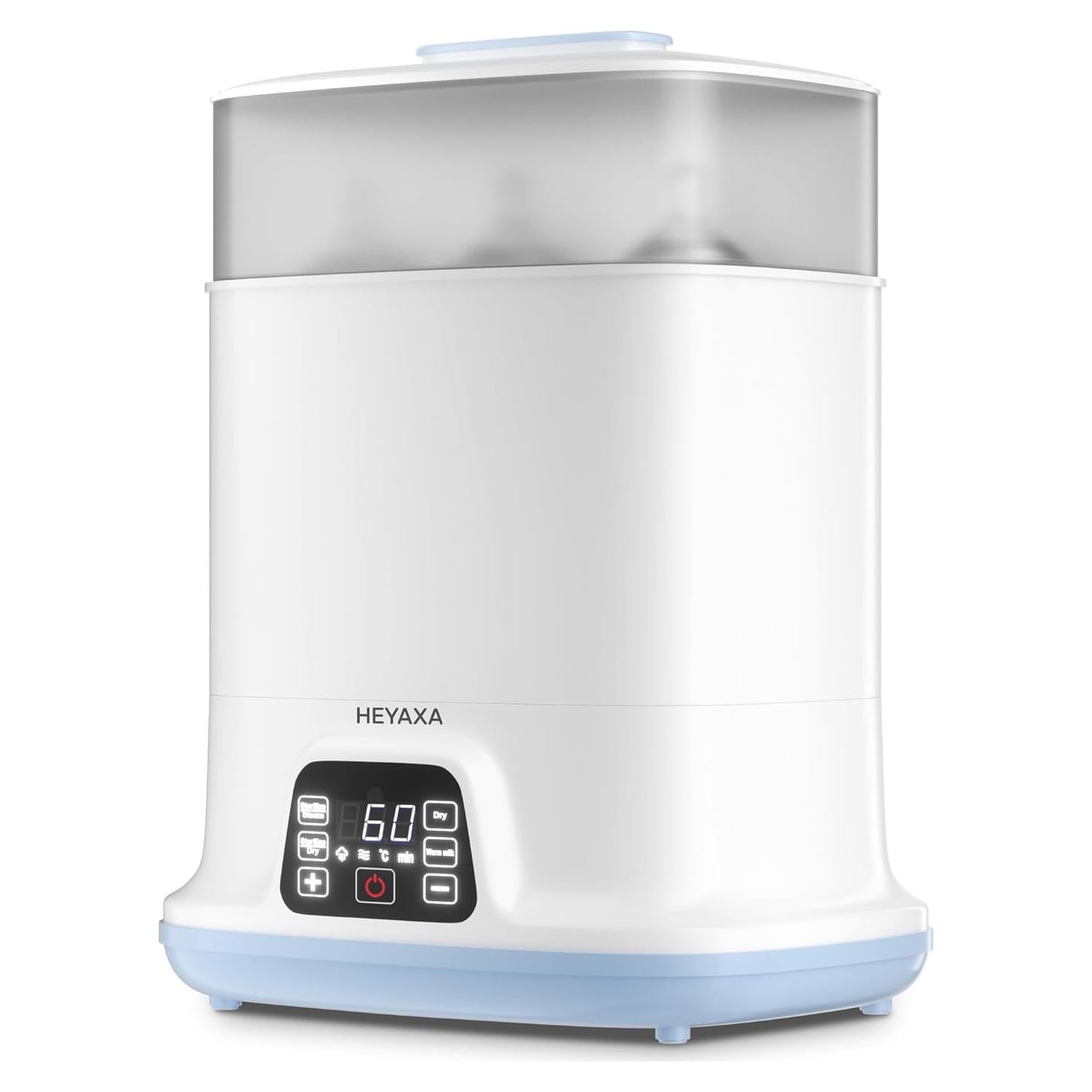 Esterilizador y Secador de Biberones HEYAXA 3 en 1 Azul