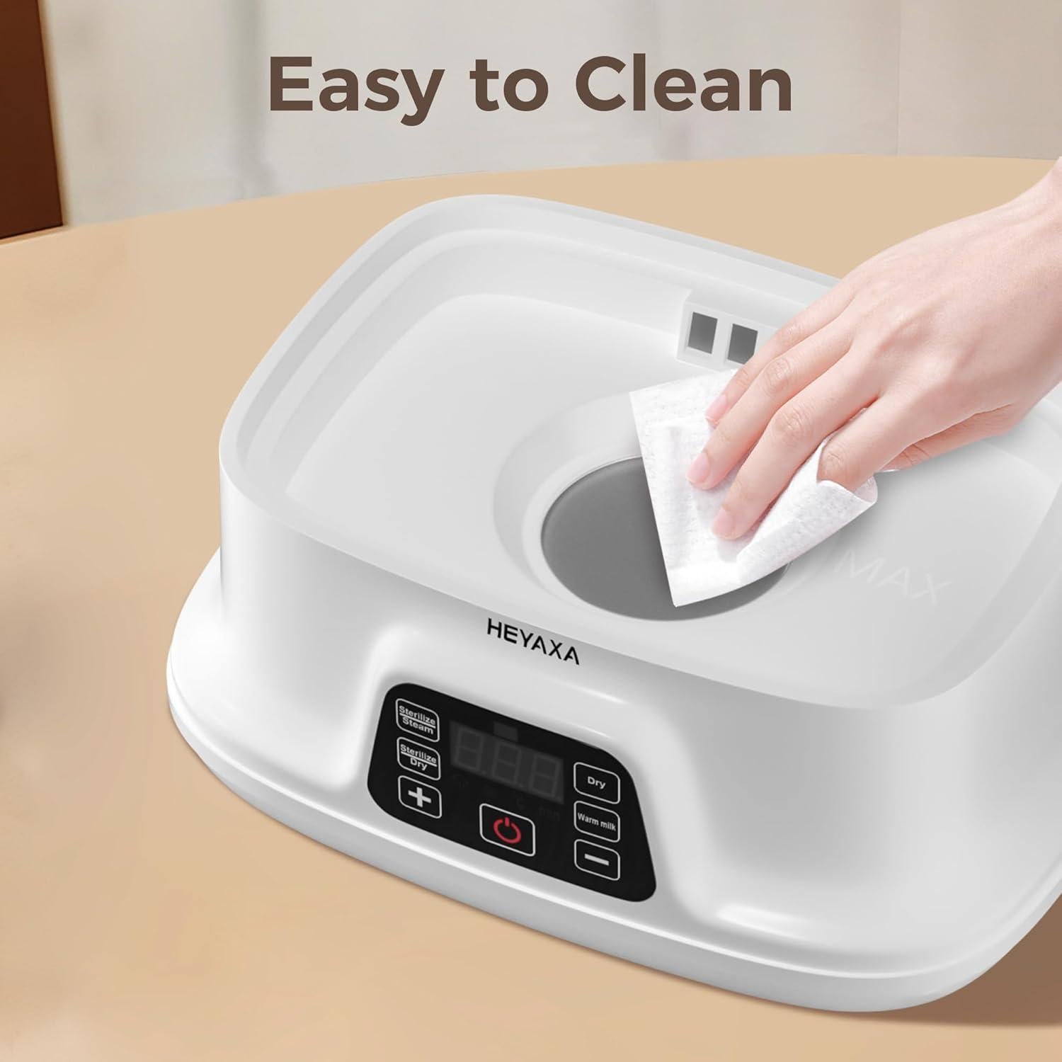 Esterilizador y Secador de Biberones HEYAXA 3 en 1 Azul