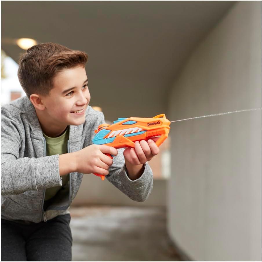 Lanzador de Agua Nerf Super Soaker DinoSquad Raptor-Surge