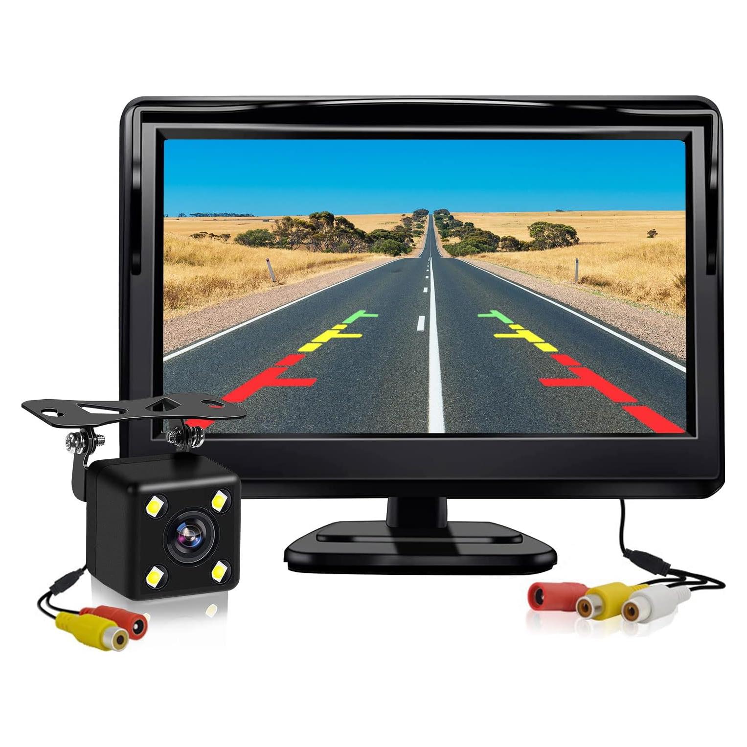 Cámara de Respaldo Kairiyard con Monitor LCD 5" HD IP69