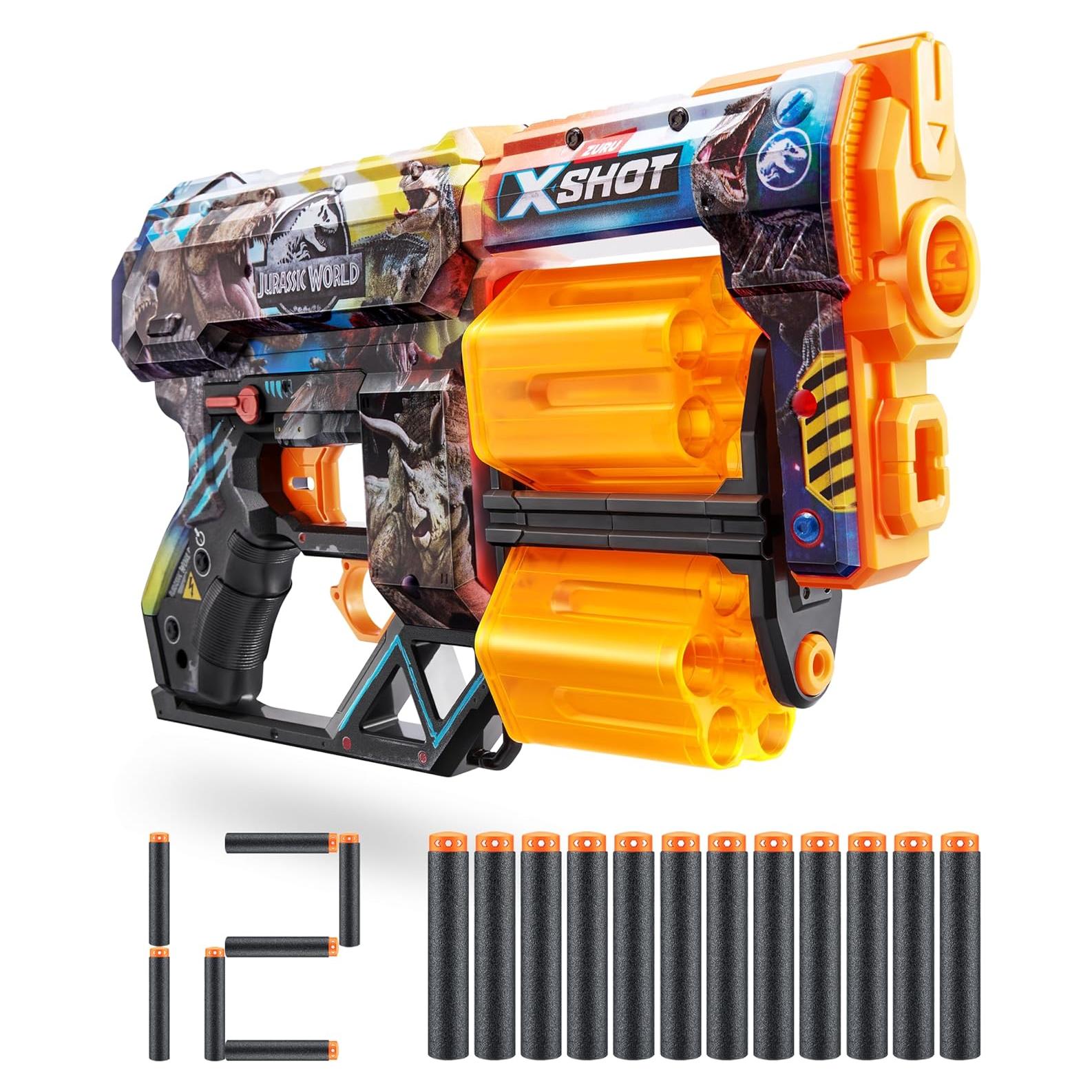 XShot Blaster Dread Jurassic World 12 Dardos 27 m