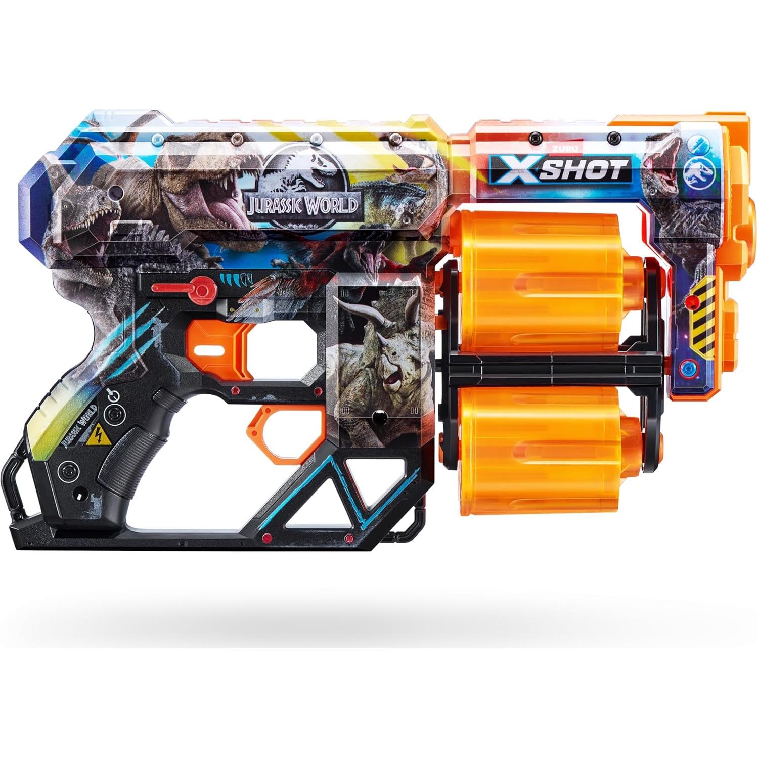 XShot Blaster Dread Jurassic World 12 Dardos 27 m