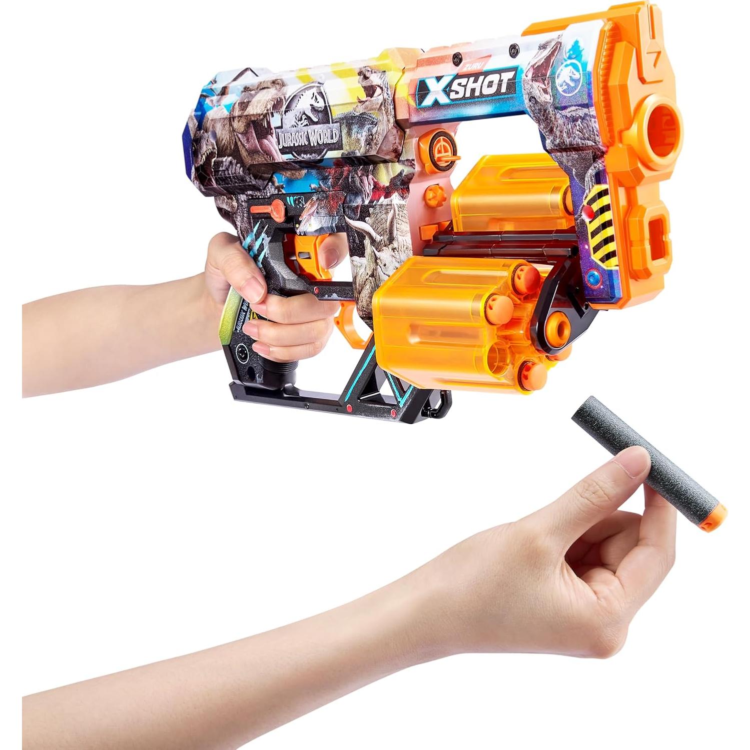 XShot Blaster Dread Jurassic World 12 Dardos 27 m