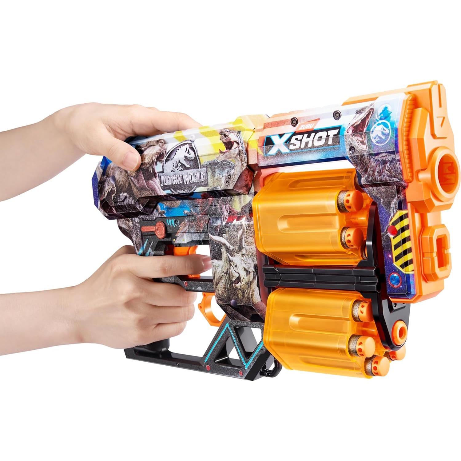 XShot Blaster Dread Jurassic World 12 Dardos 27 m