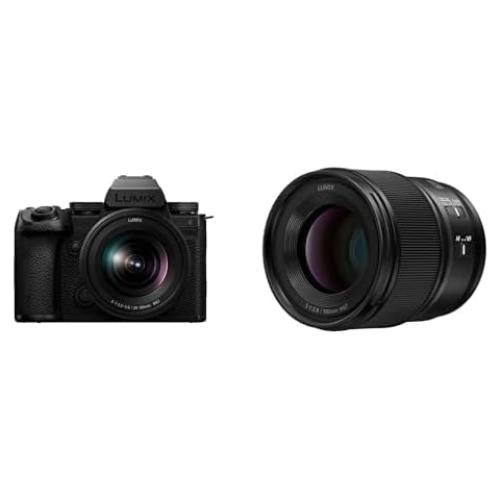 Cámara Sin Espejo Panasonic LUMIX S5II 24.2MP + Lente Macro 100mm F2.8