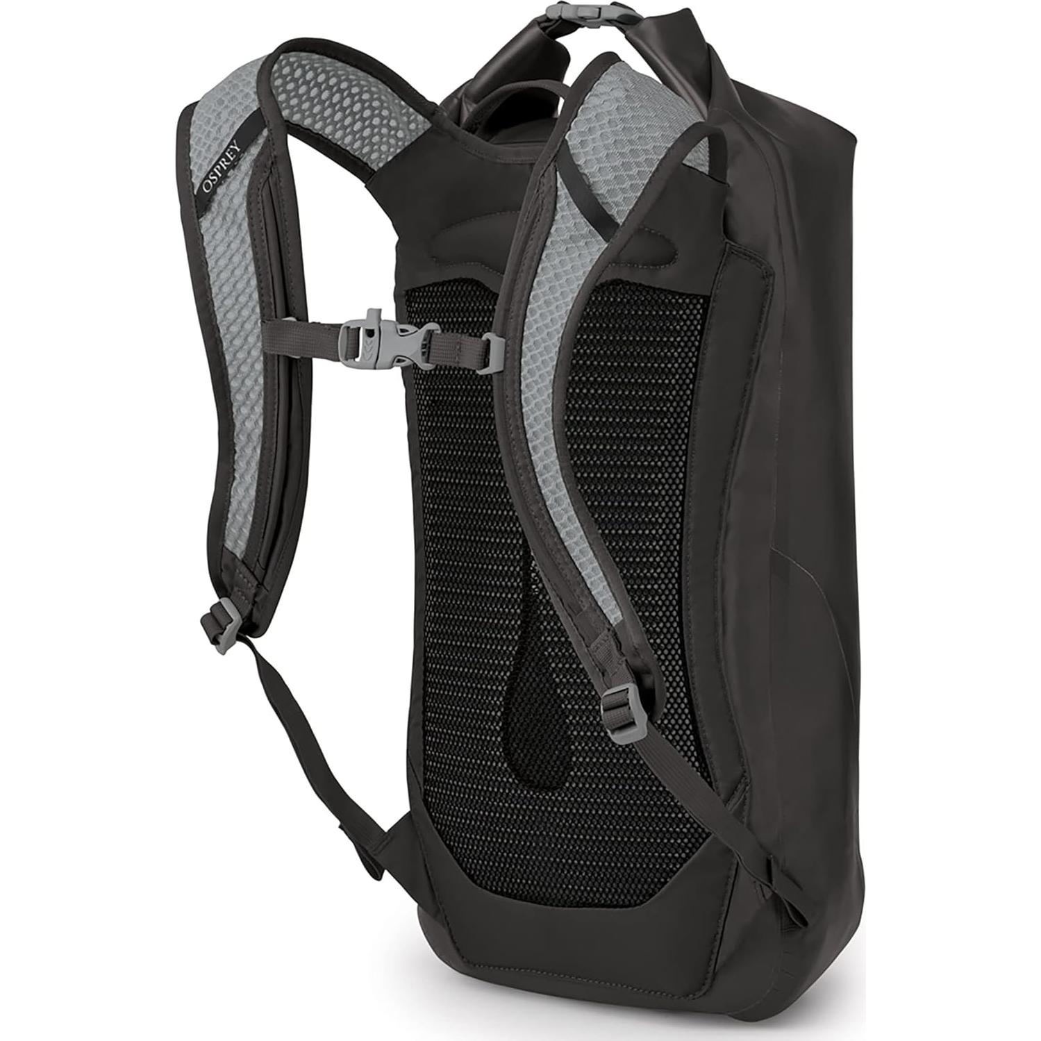 Mochila impermeable Osprey Transporter 18L negra para portátil