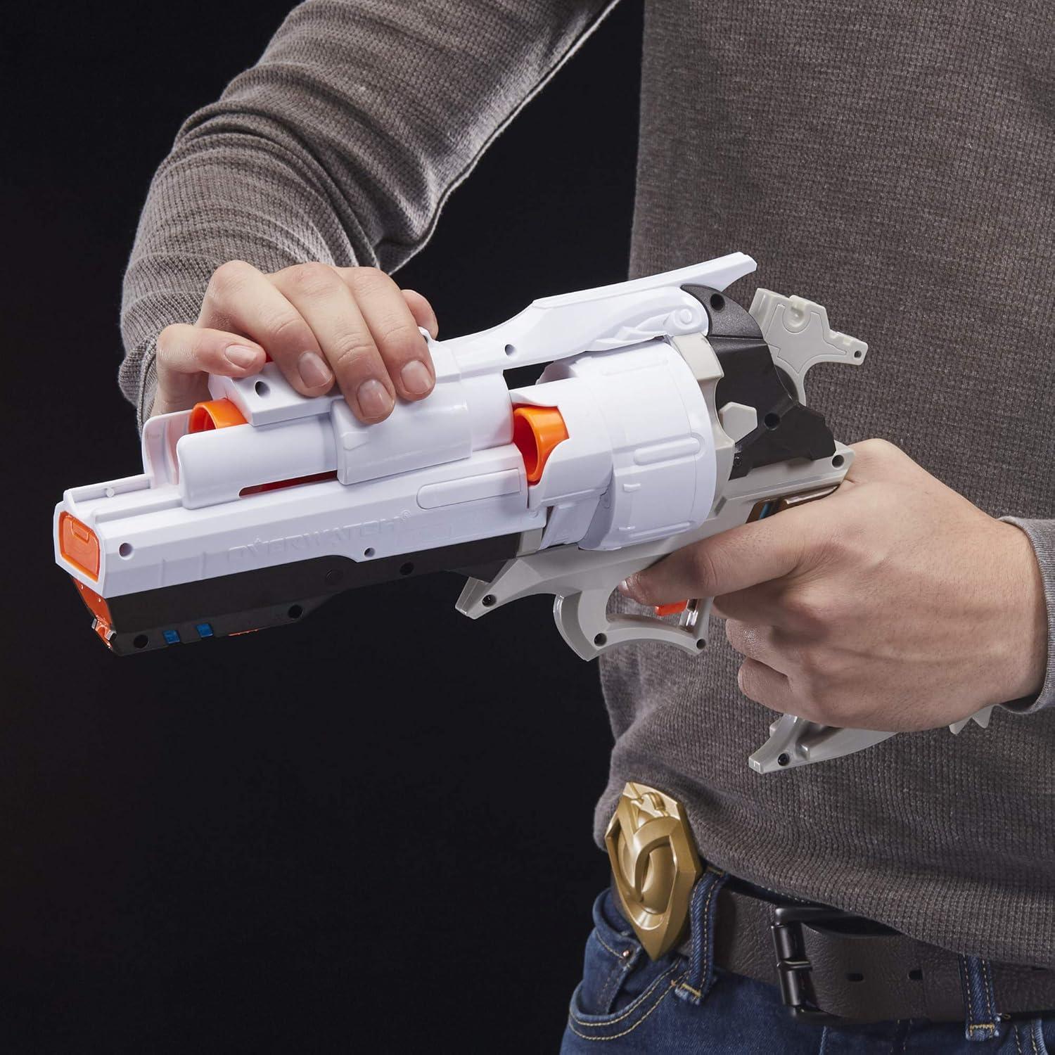 Blaster Nerf Rival Overwatch McCree con 6 Proyectiles