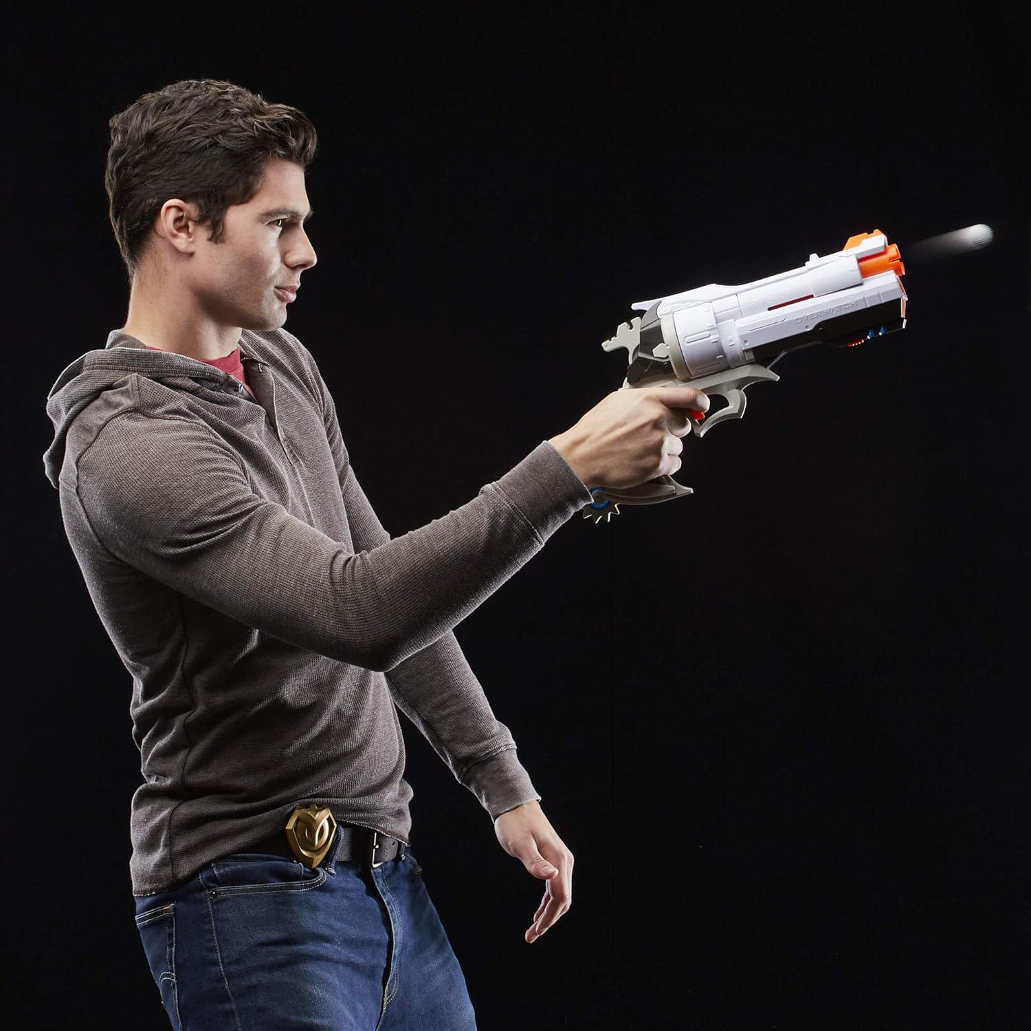 Blaster Nerf Rival Overwatch McCree con 6 Proyectiles