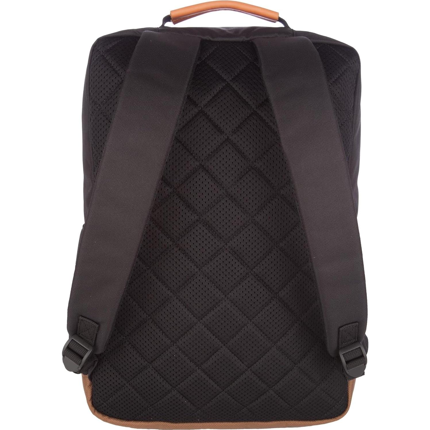 Mochila Eddie Bauer Bygone 25L Negra para Laptop y Viaje