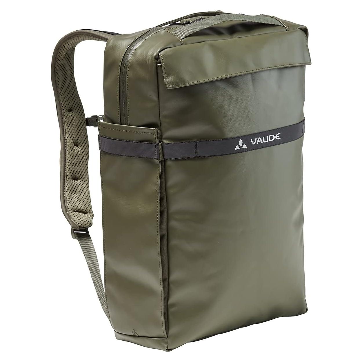 Mochila VAUDE Mineo 20L Caqui Unisex, Ecológica y Versátil