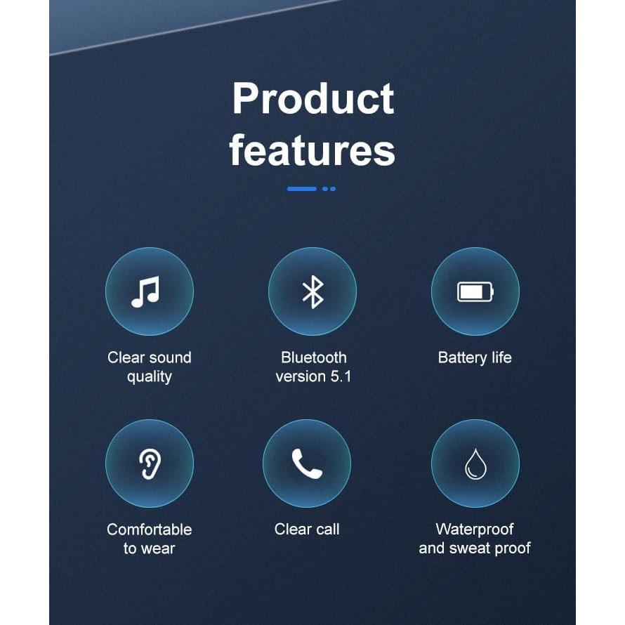 Auriculares Inalámbricos Kamon K530 Plus Bluetooth 5.1 Deportivos