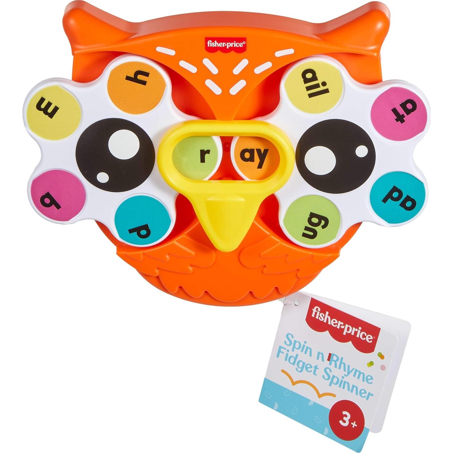 Juguete de Aprendizaje Fisher-Price Spin 'n Rhyme 3+ Años