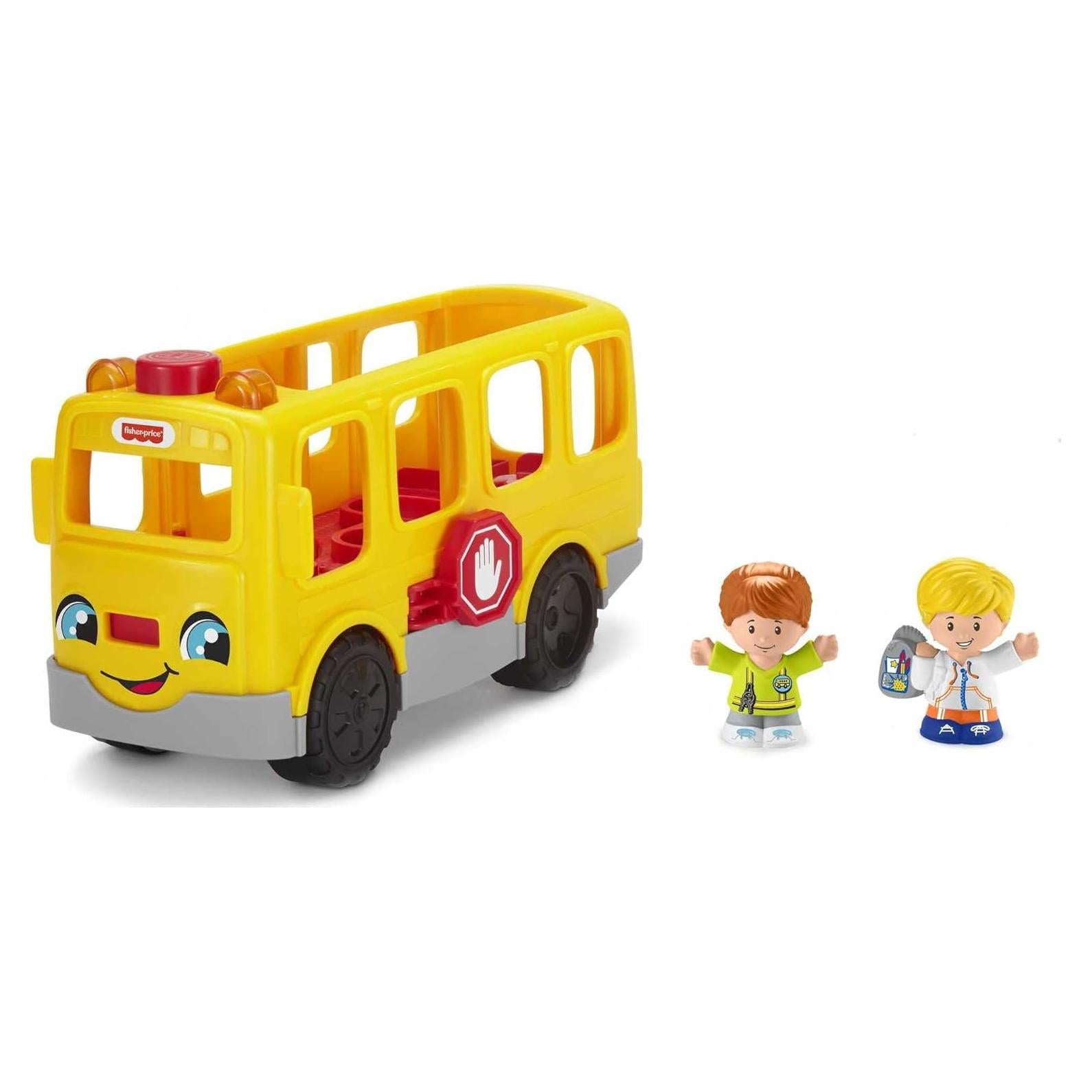Autobús Escolar Fisher-Price Little People con Música y Luces