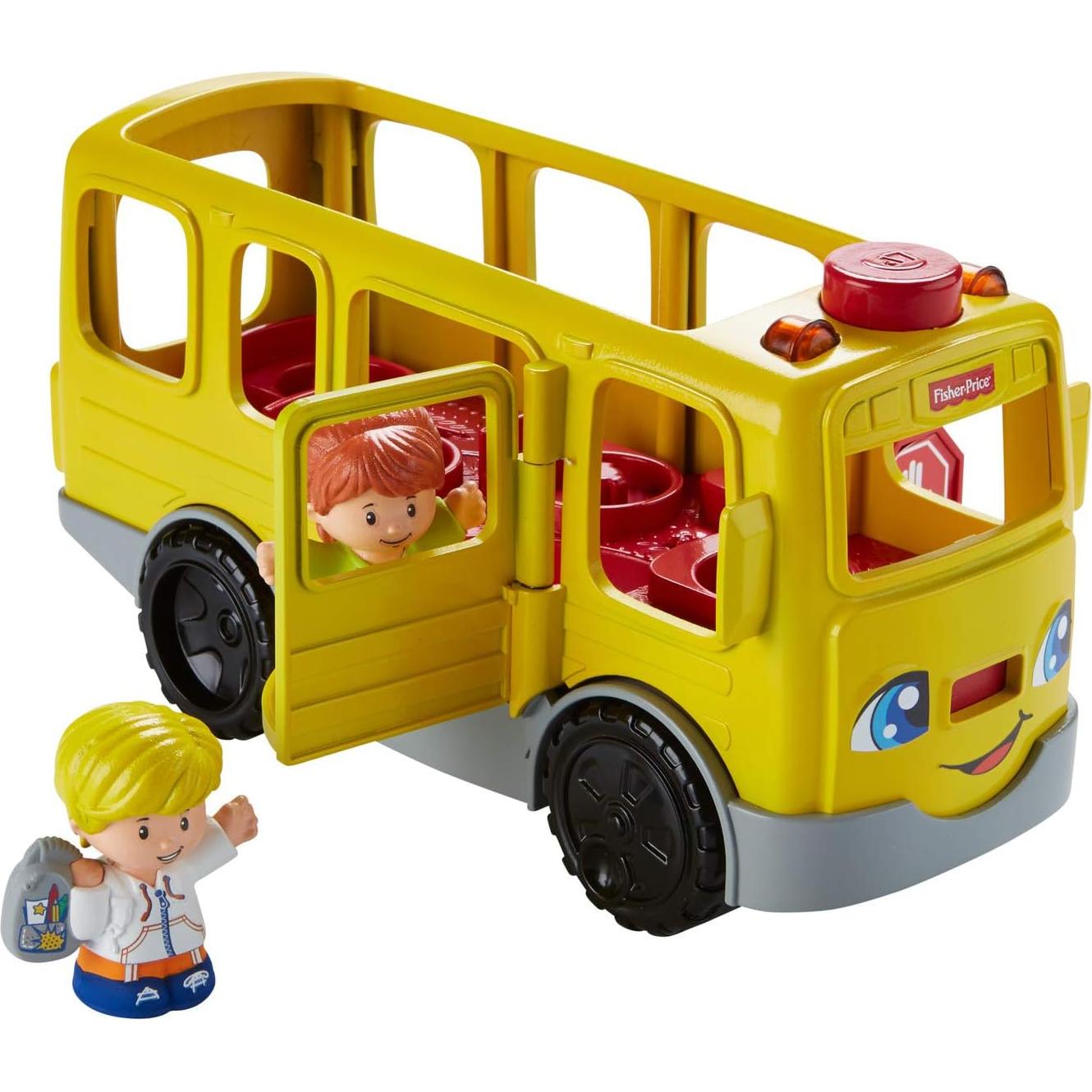 Autobús Escolar Fisher-Price Little People con Música y Luces