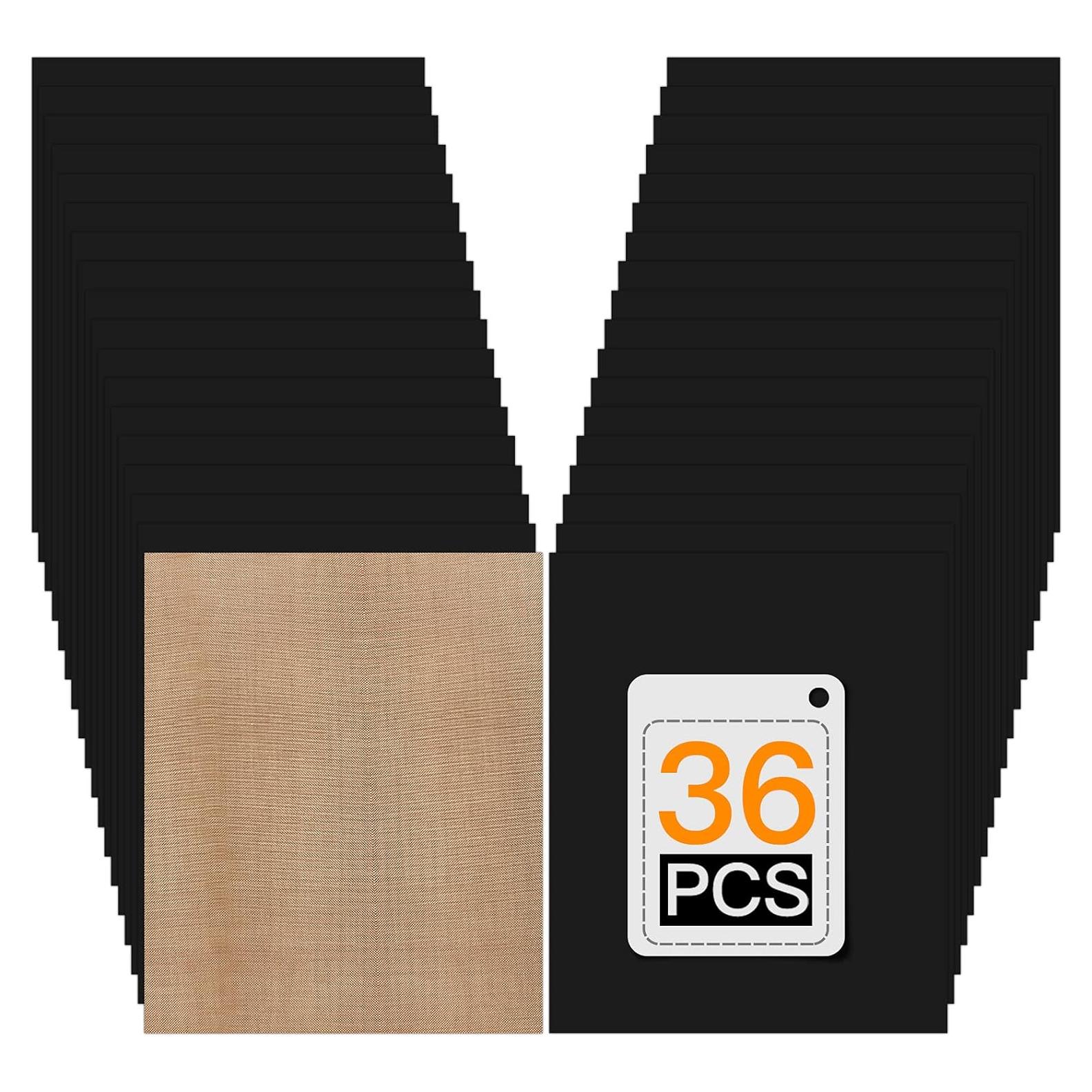 Paquete de Vinilo de Transferencia de Calor HTVRONT Negro 12" x 10"