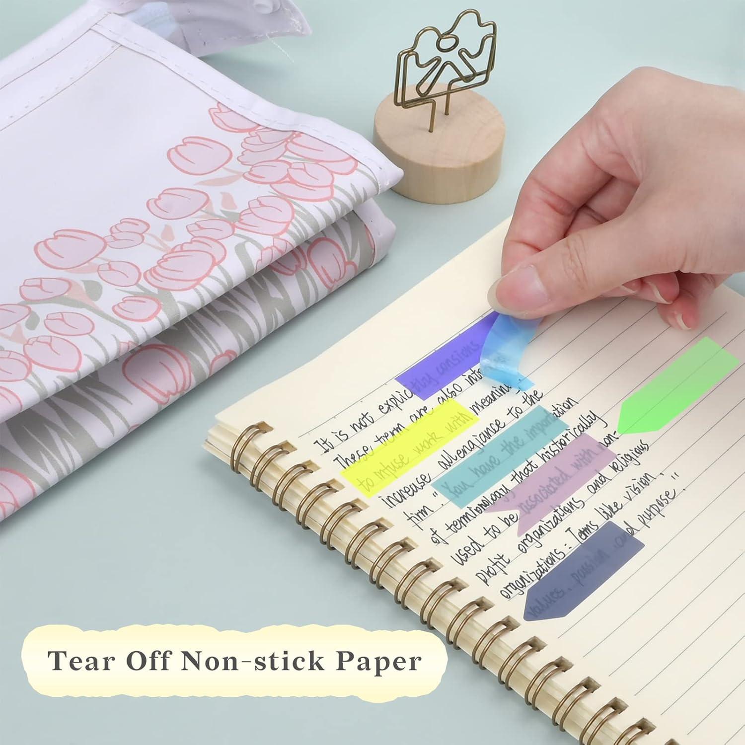 Pestañas Adhesivas Transparentes Temiary 1200 Piezas 4.6x1 cm