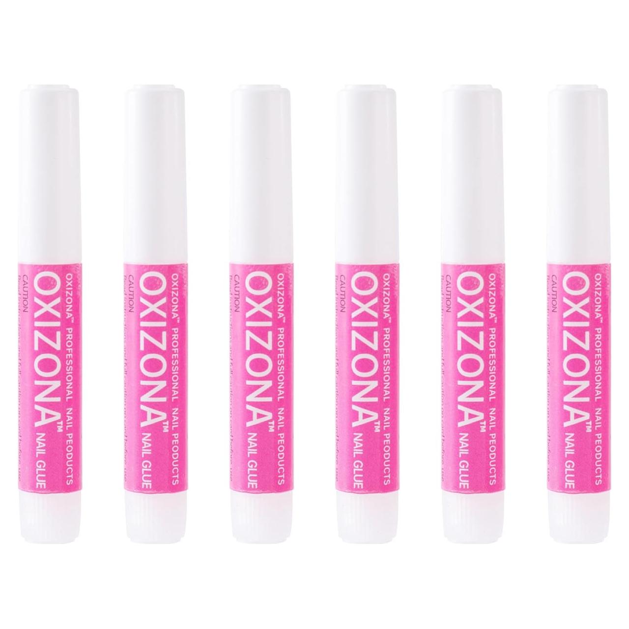 Pegamento para Uñas Acrílicas Oxizona 6 Pcs 2g Súper Fuerte
