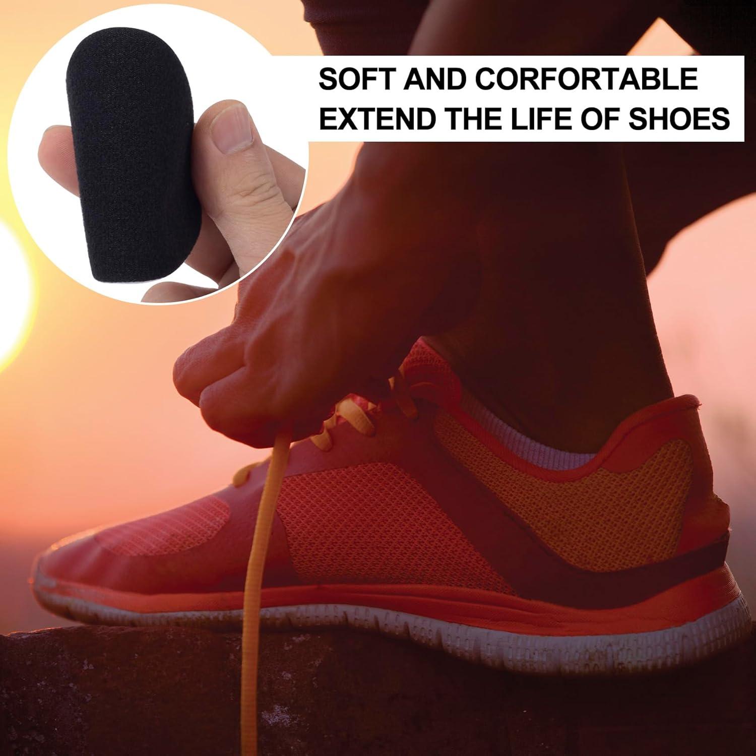 Parche de Reparación de Tacones Joez - 12 Piezas Negros