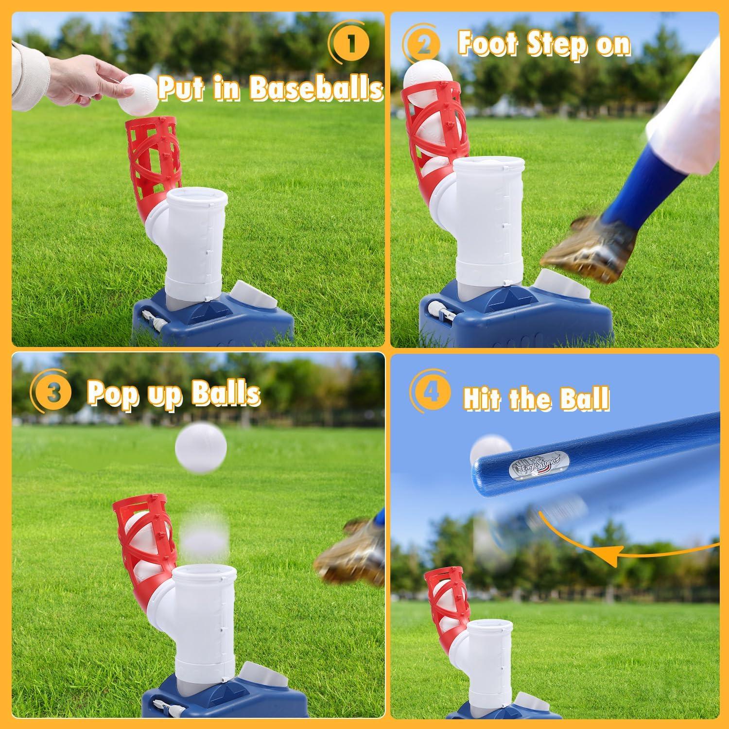 Conjunto de T-Ball EagleStone para niños 3-5 años