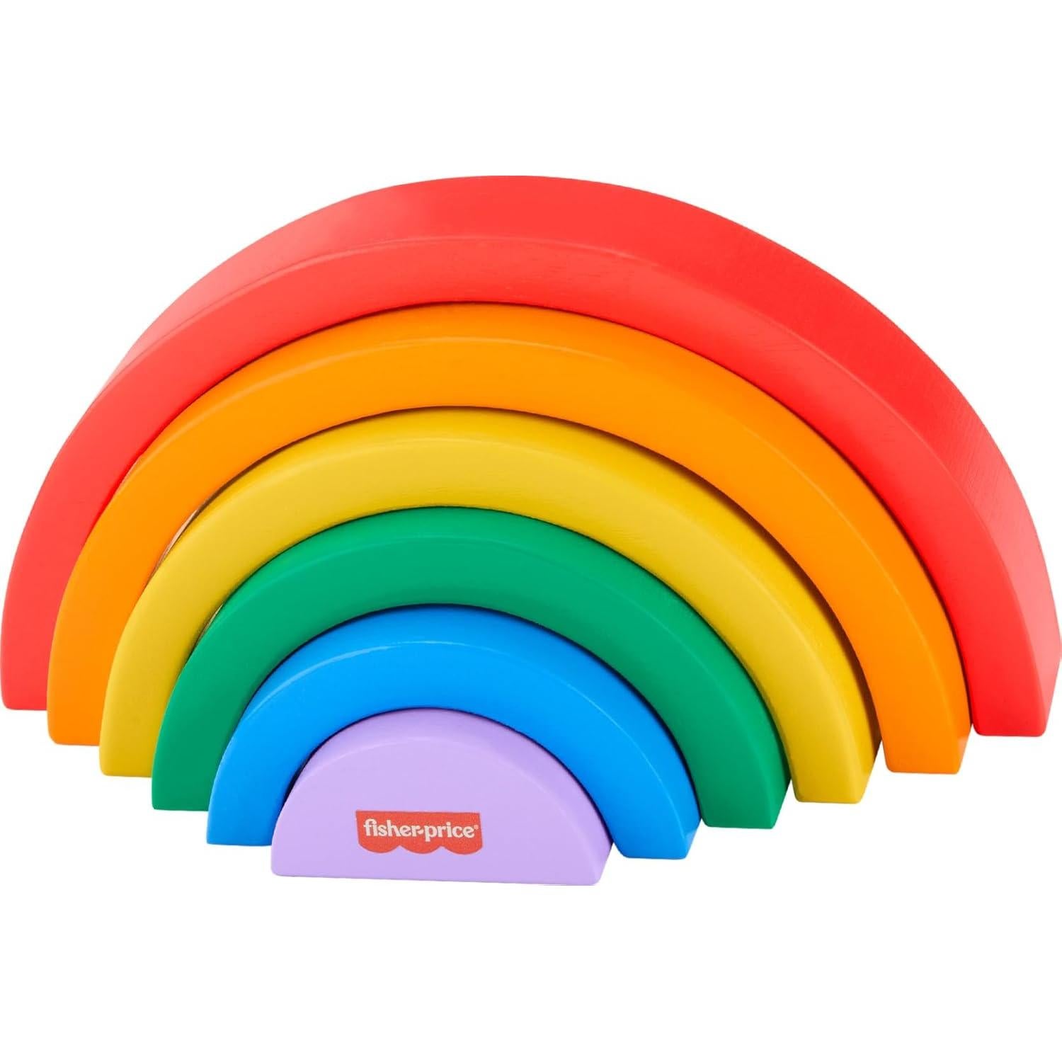 Juguete de Apilamiento Fisher-Price 6 Piezas de Madera