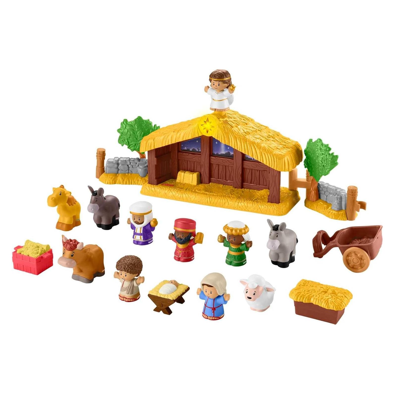 Juego de Natividad Fisher-Price Little People 18 Piezas