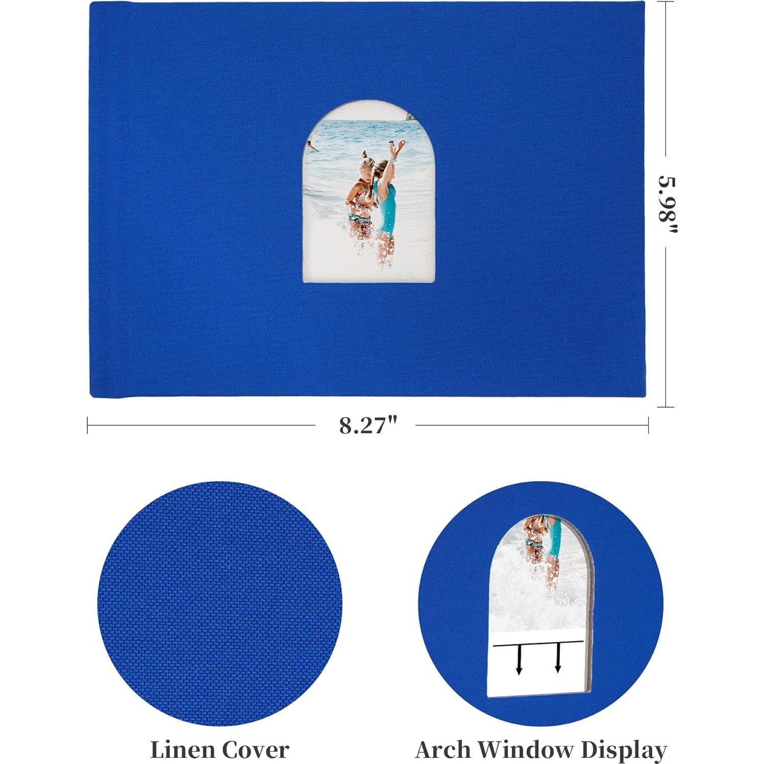 Álbum de Fotos Remowith para Fujifilm Instax y Polaroid, 52 Bolsillos, Azul