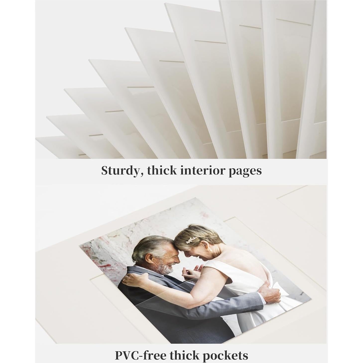 Álbum de Fotos Remowith para Fujifilm Instax y Polaroid, 52 Bolsillos, Azul