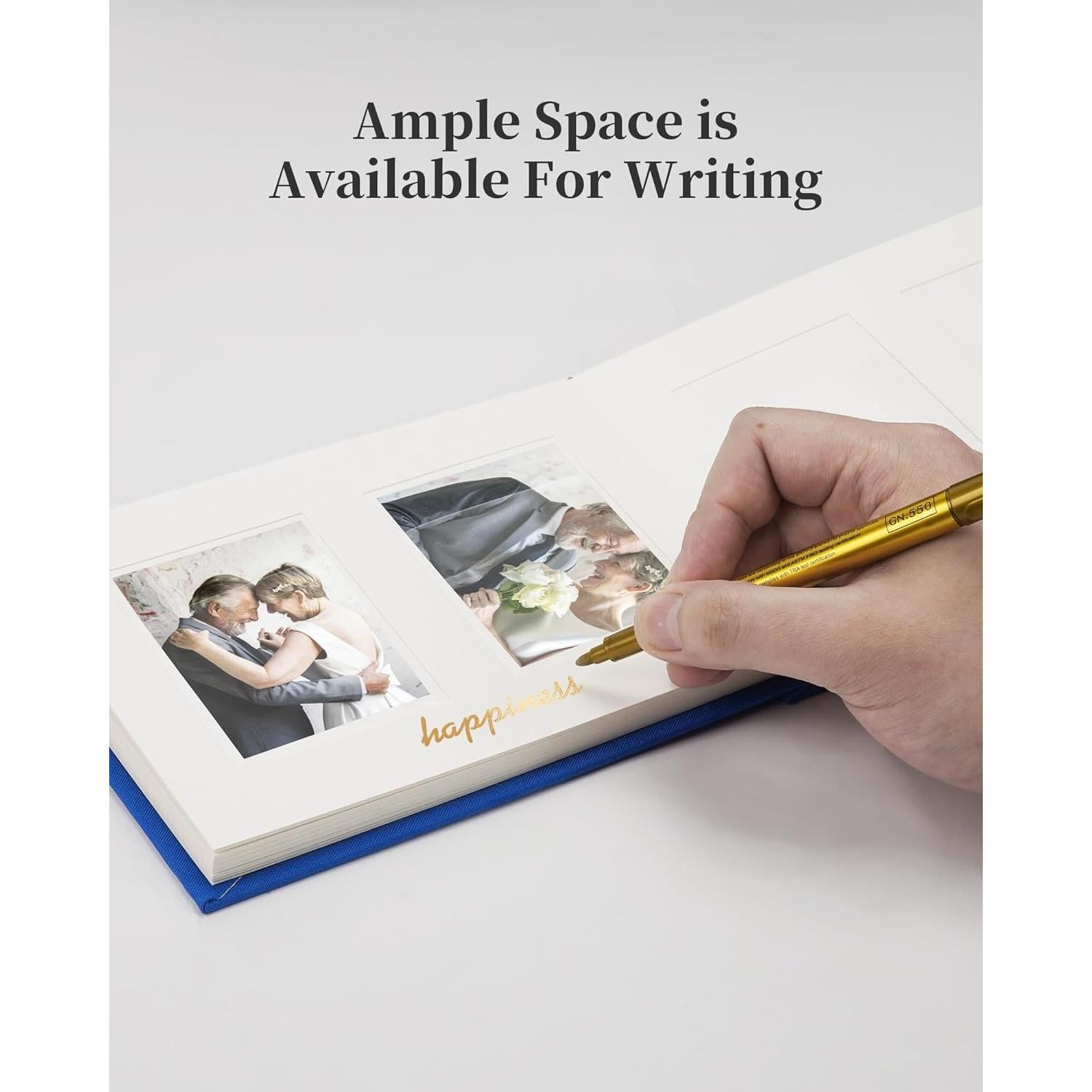 Álbum de Fotos Remowith para Fujifilm Instax y Polaroid, 52 Bolsillos, Azul