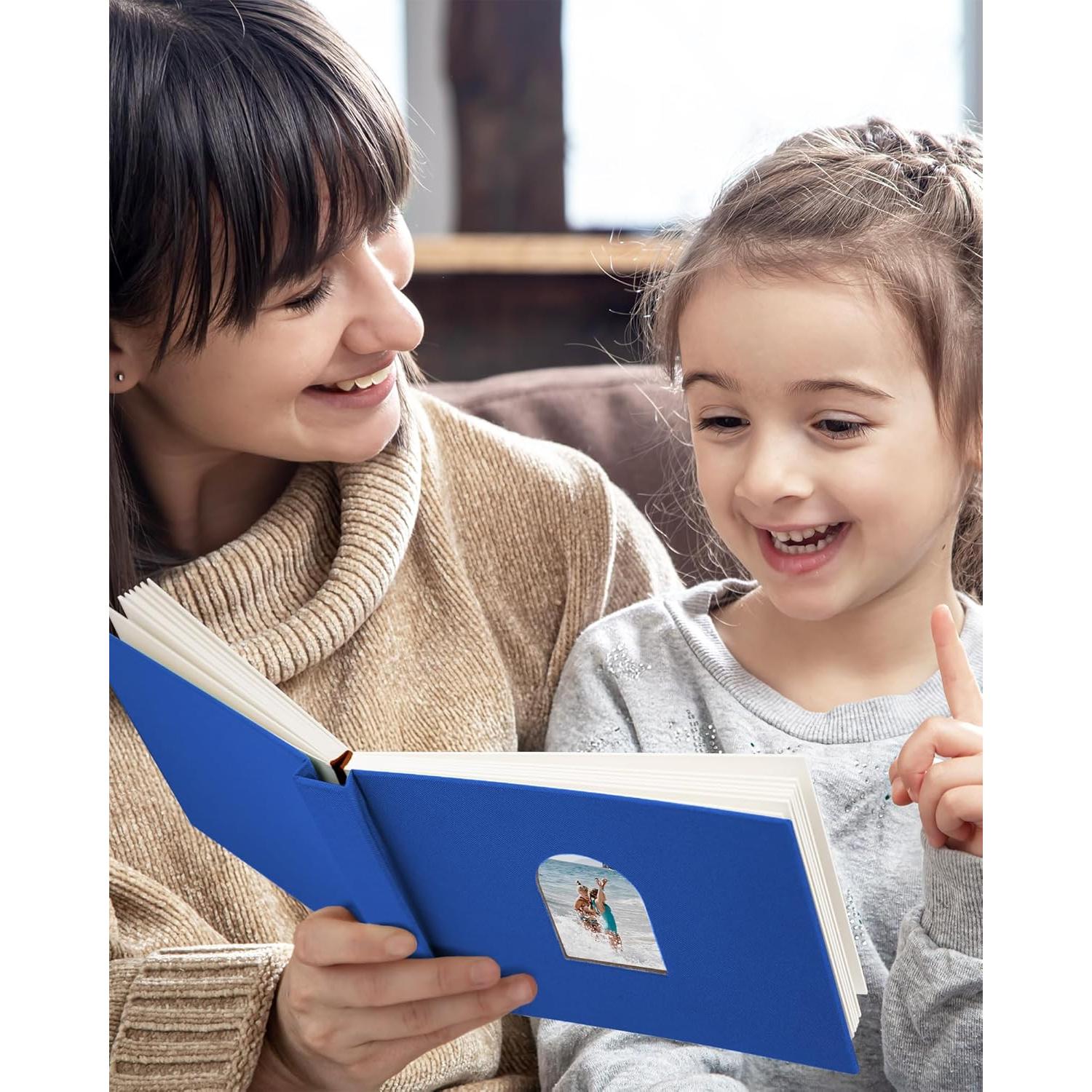 Álbum de Fotos Remowith para Fujifilm Instax y Polaroid, 52 Bolsillos, Azul