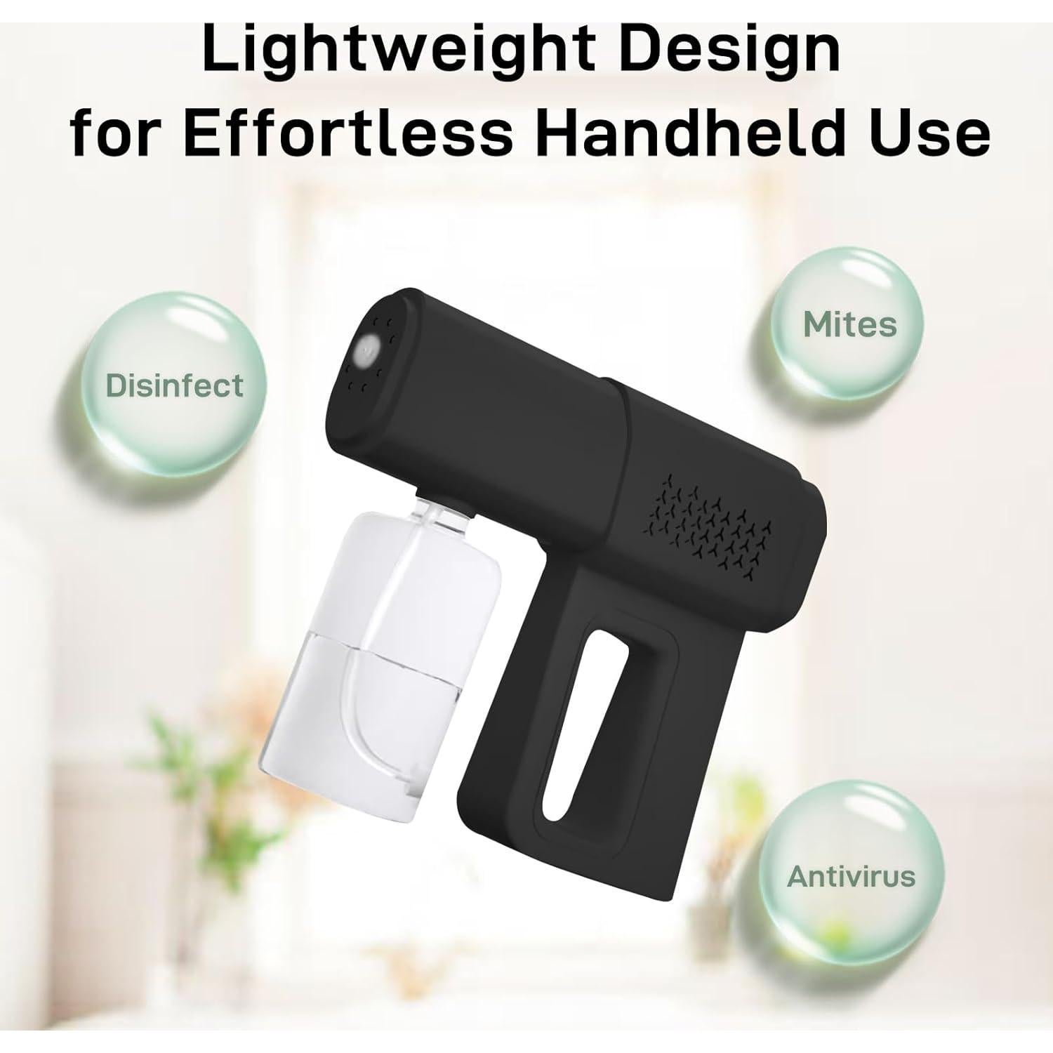 Nebulizador Desinfectante Inalámbrico Svkipibe K5 380ml