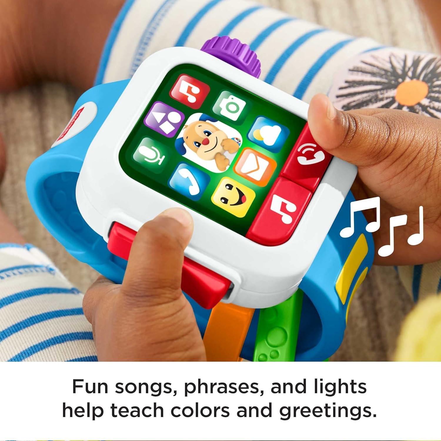 Reloj Inteligente Fisher-Price Ríe y Aprende 6+ Meses